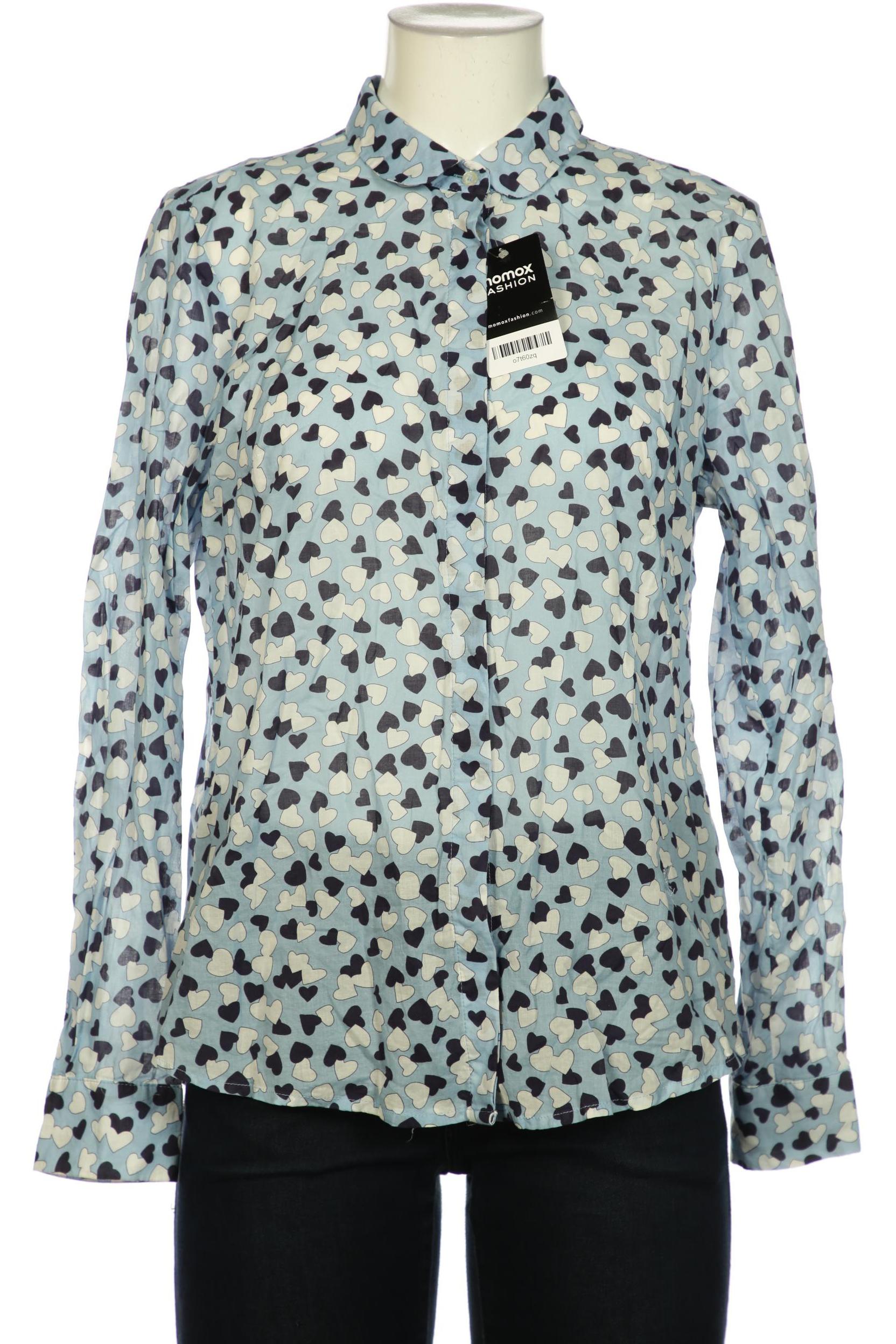 

Emily van den Bergh Damen Bluse, blau, Gr. 40