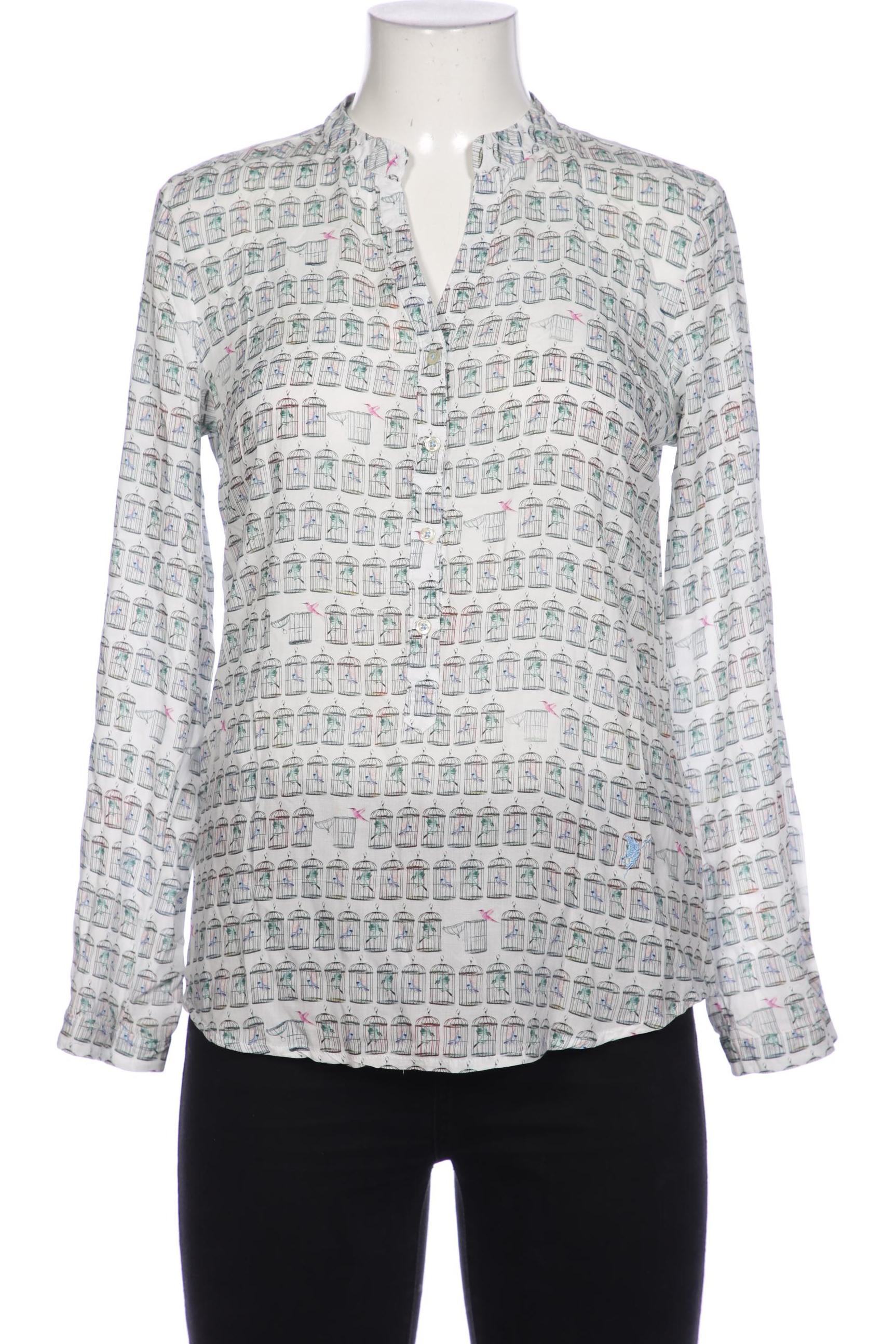 

Emily van den Bergh Damen Bluse, weiß