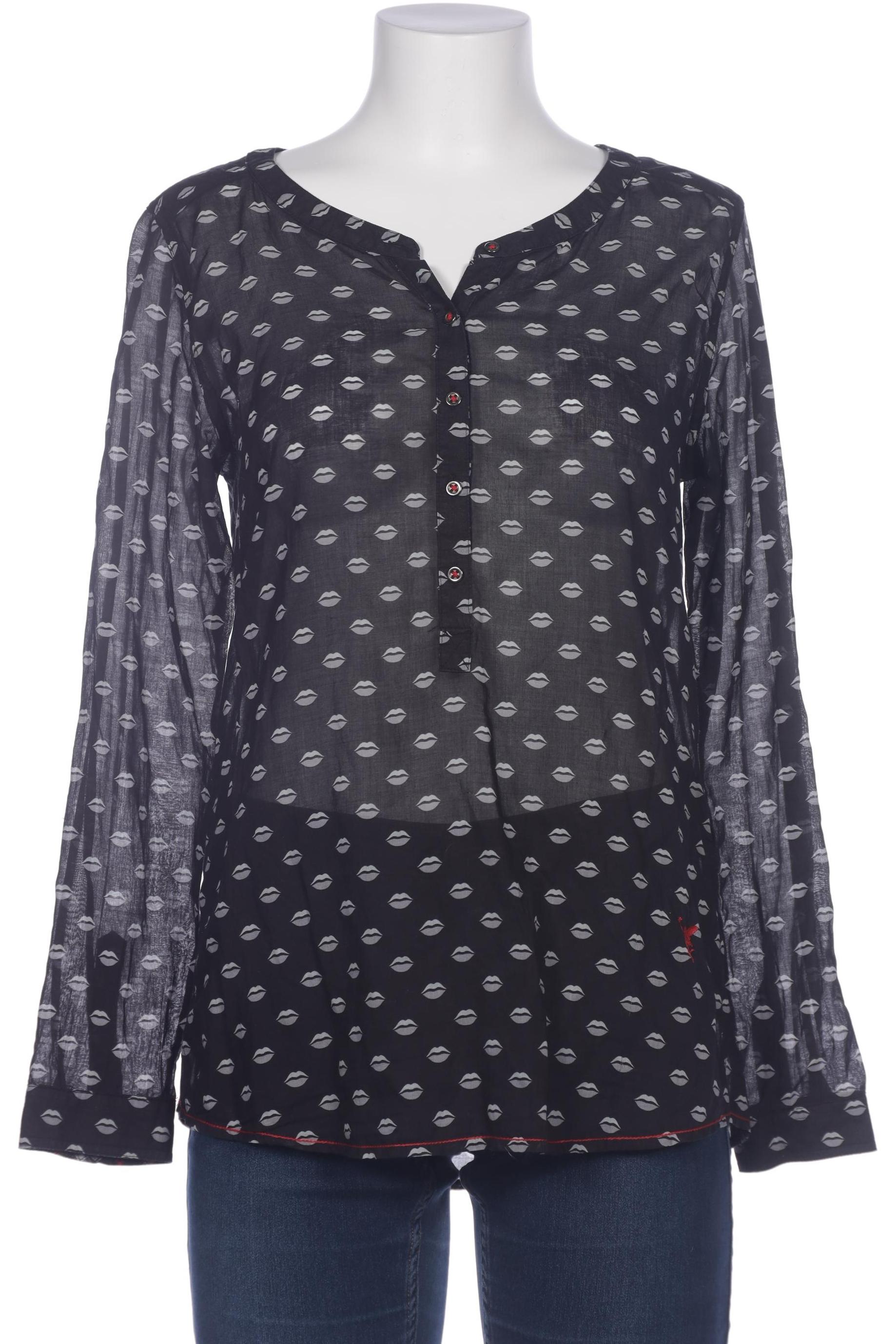 

Emily van den Bergh Damen Bluse, schwarz, Gr. 40