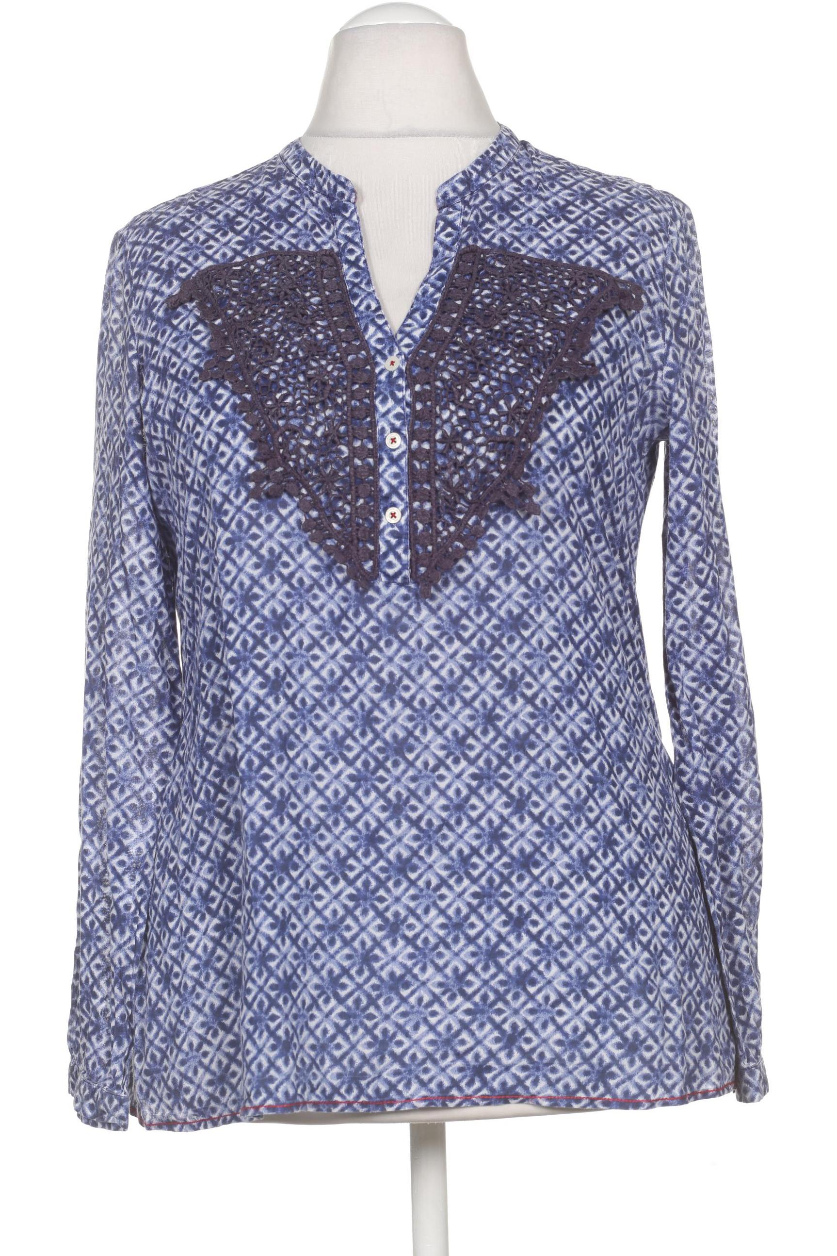 

Emily van den Bergh Damen Bluse, blau, Gr. 42