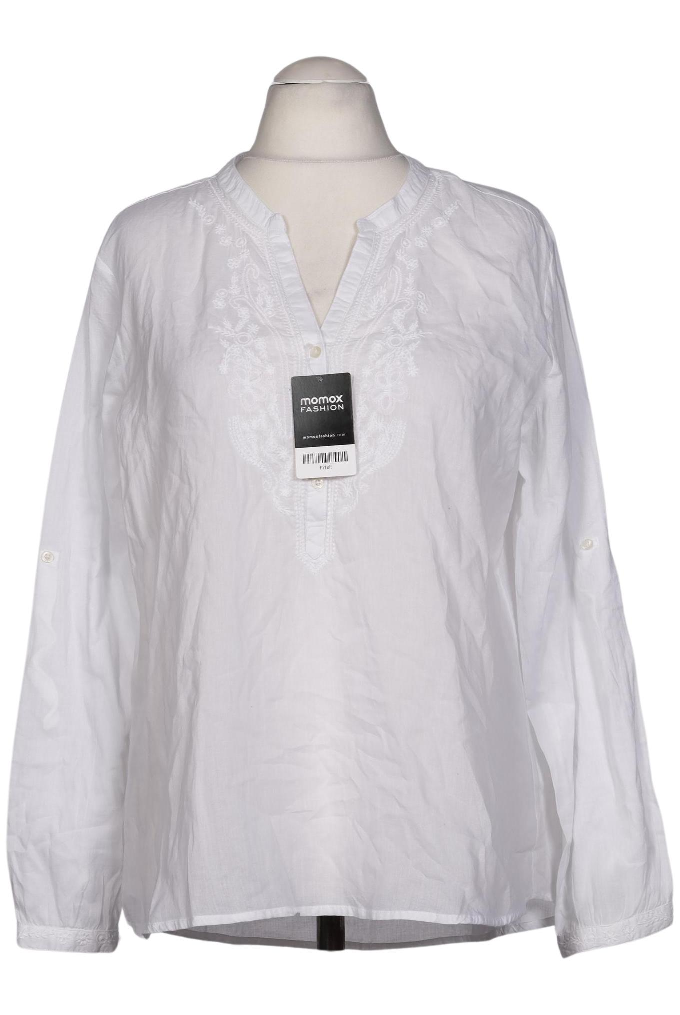 

Emily van den Bergh Damen Bluse, weiß, Gr. 46