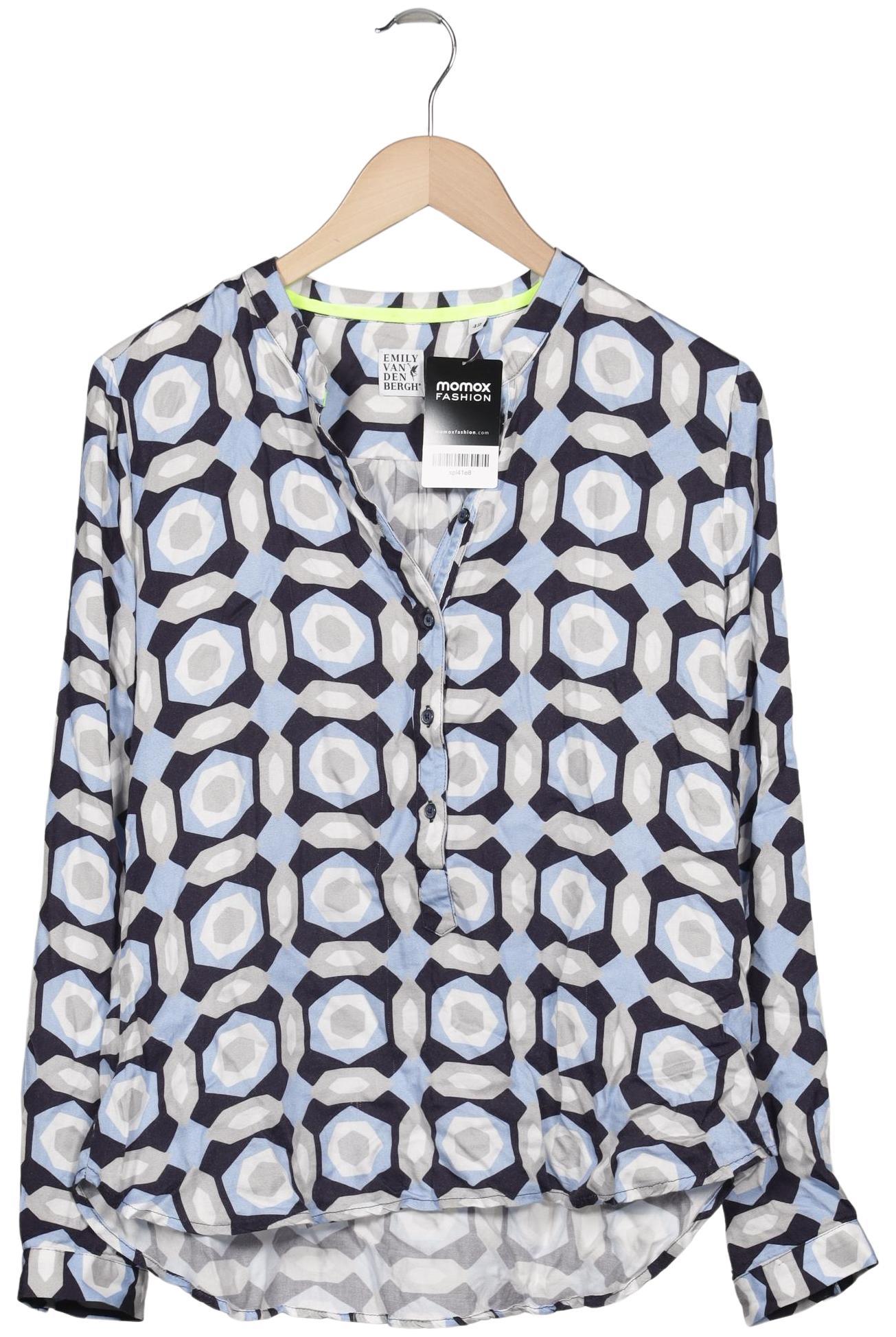 

Emily van den Bergh Damen Bluse, blau, Gr. 42