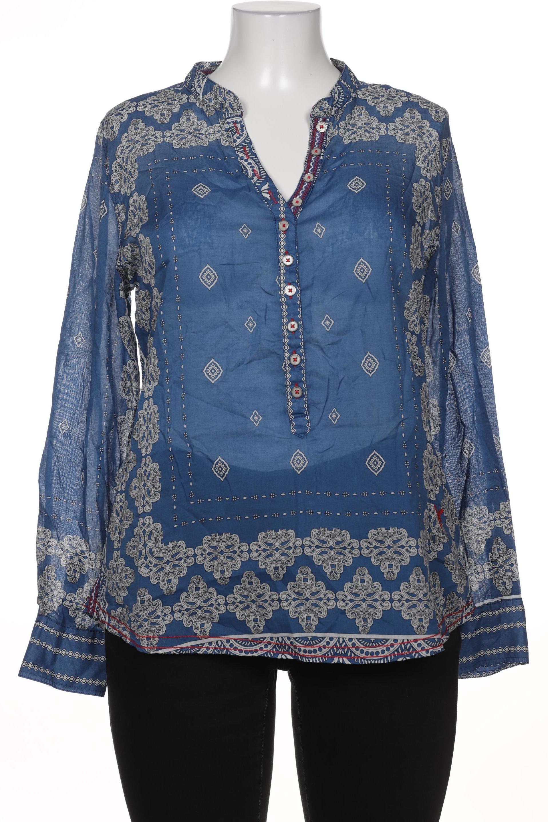 

Emily van den Bergh Damen Bluse, blau, Gr. 44