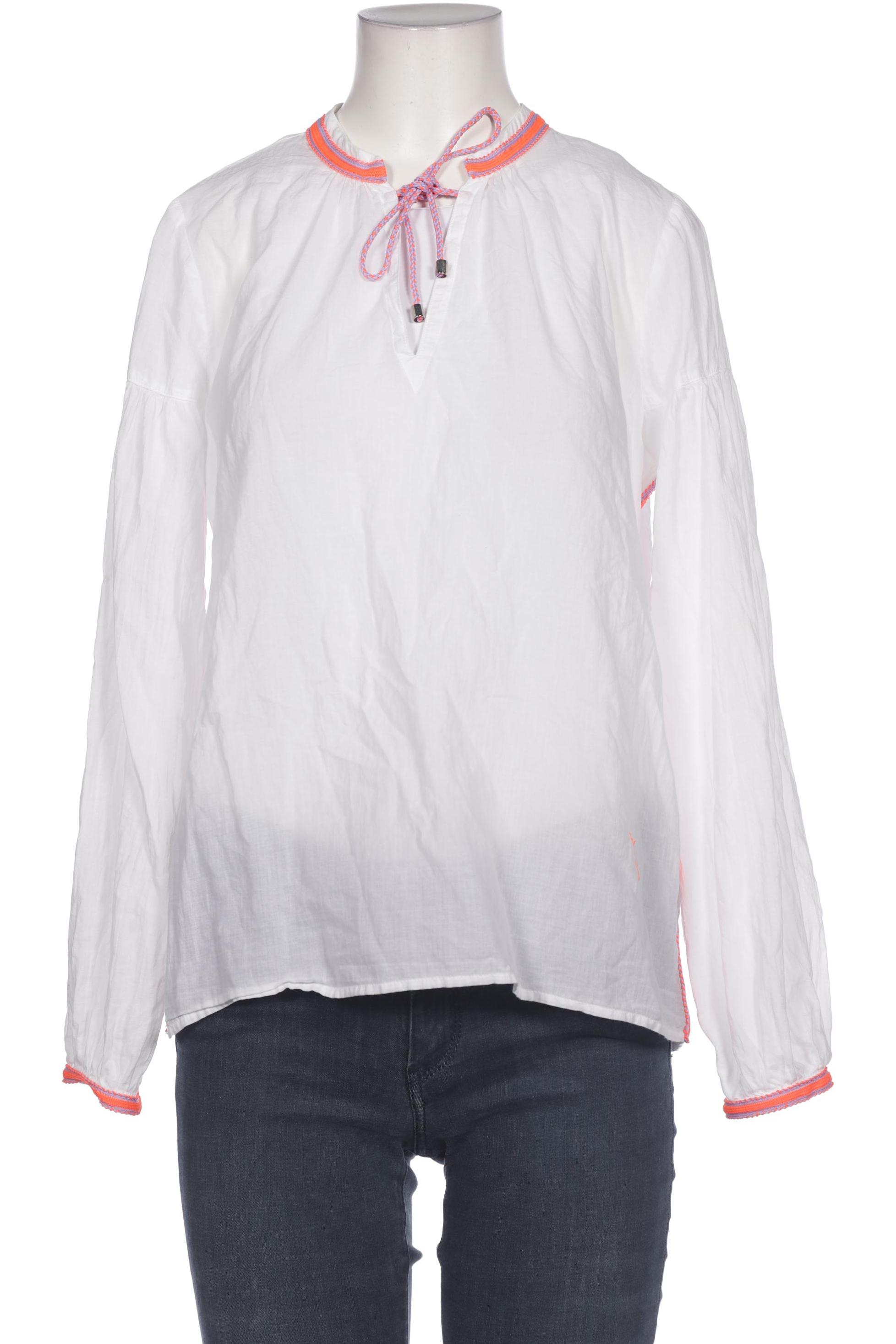 

Emily van den Bergh Damen Bluse, weiß, Gr. 34