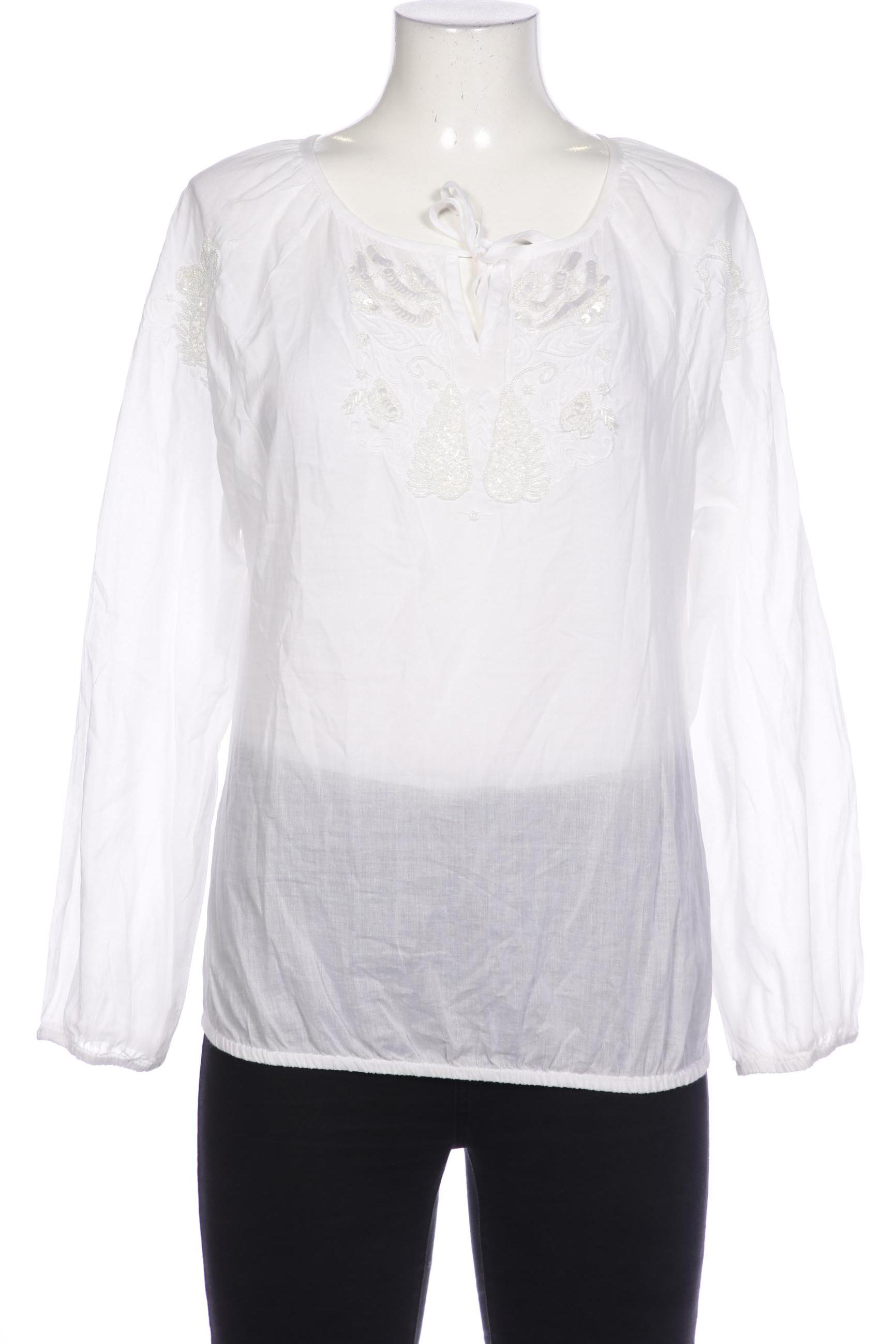 

Emily van den Bergh Damen Bluse, weiß, Gr. 40