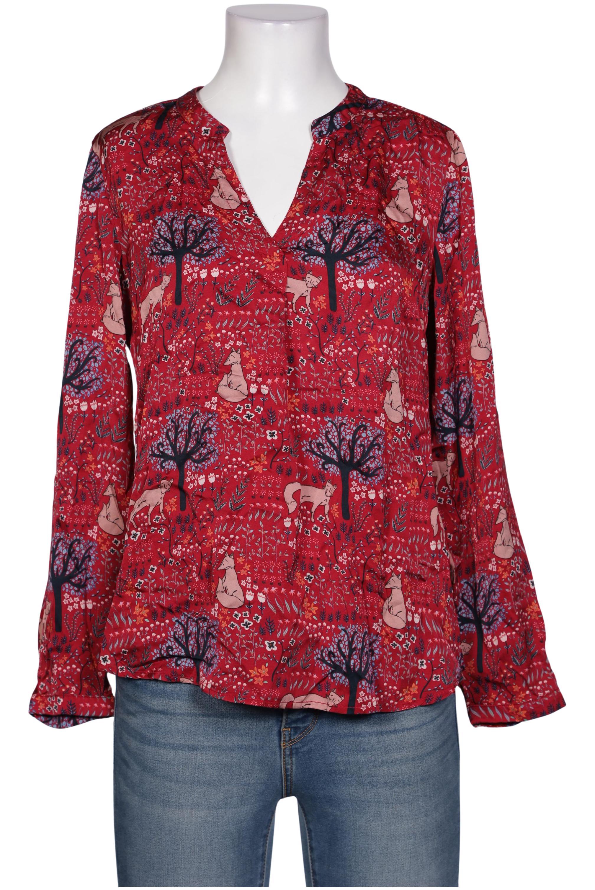 

Emily van den Bergh Damen Bluse, bordeaux, Gr. 38