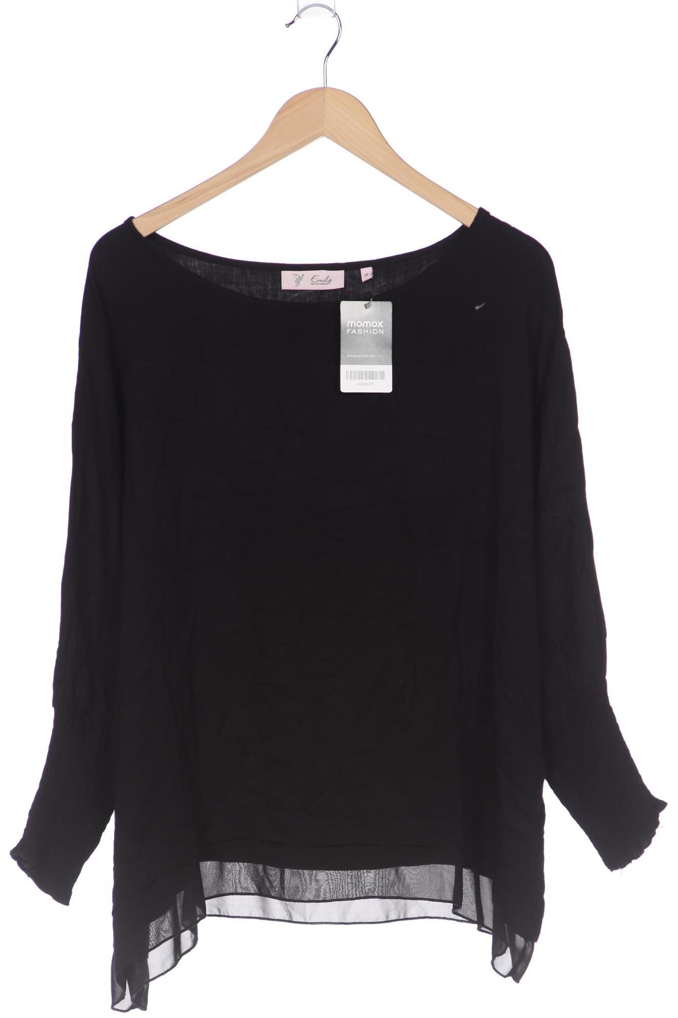 

Emily van den Bergh Damen Bluse, schwarz, Gr. 38