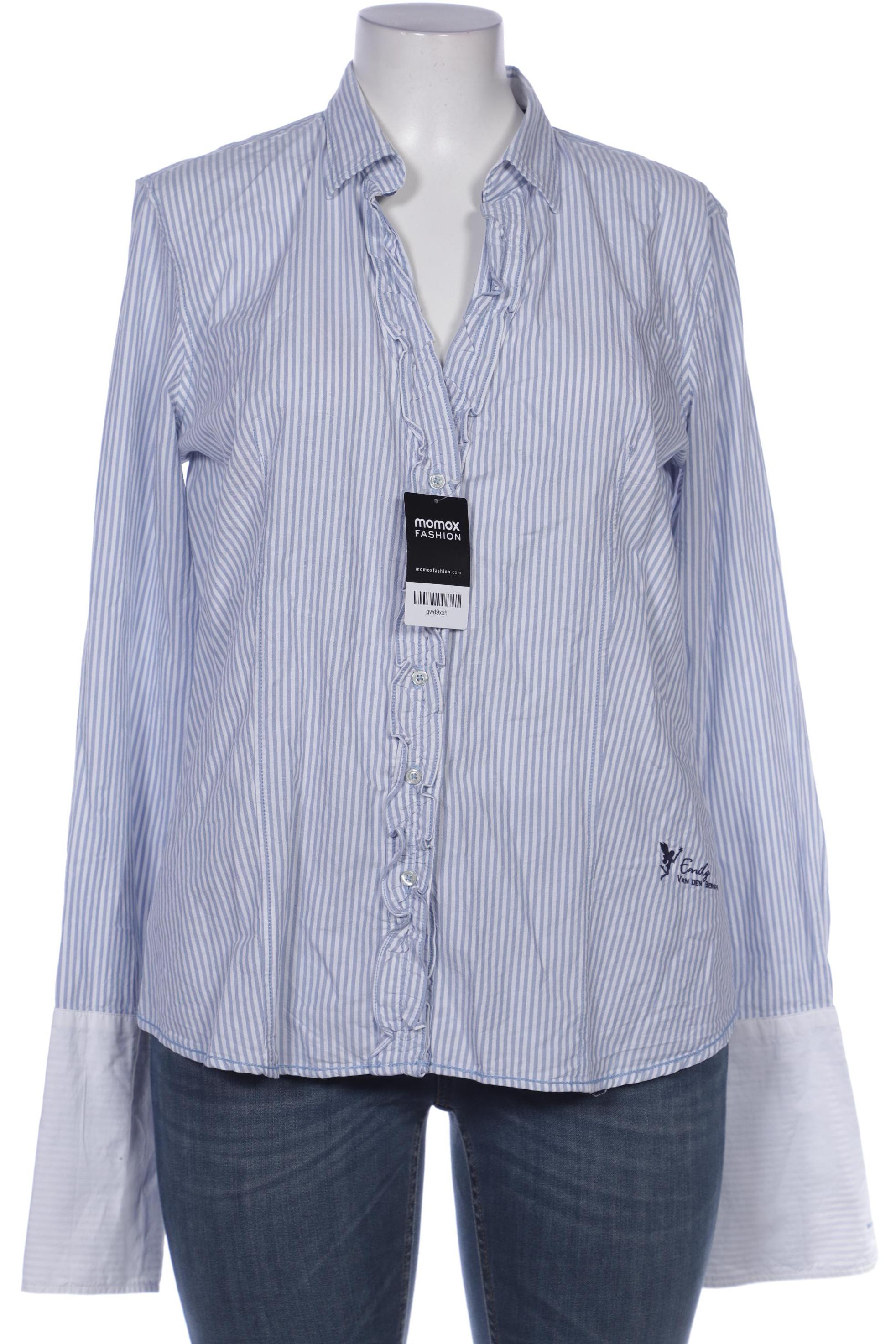 

Emily van den Bergh Damen Bluse, blau, Gr. 44