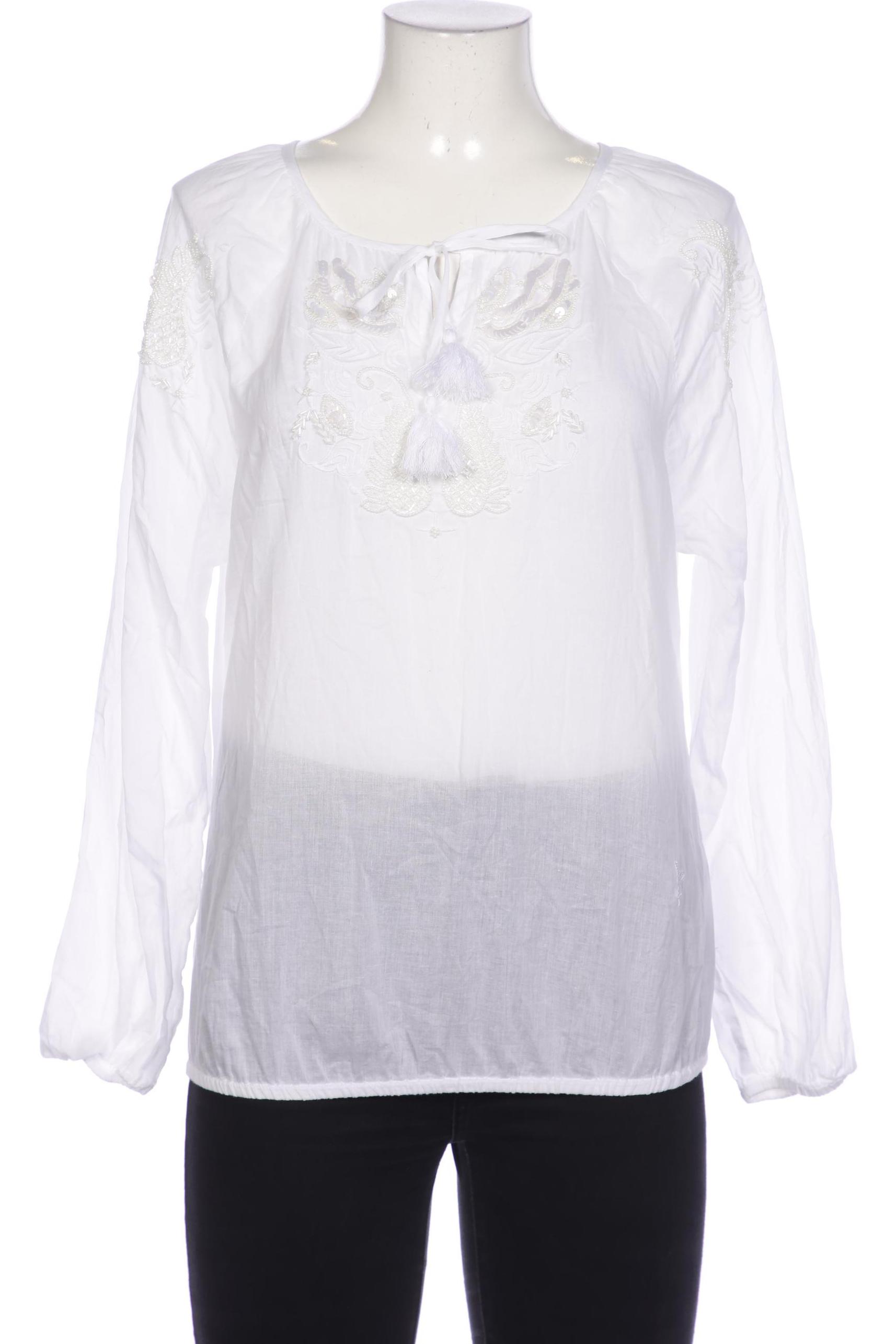 

Emily van den Bergh Damen Bluse, weiß, Gr. 40
