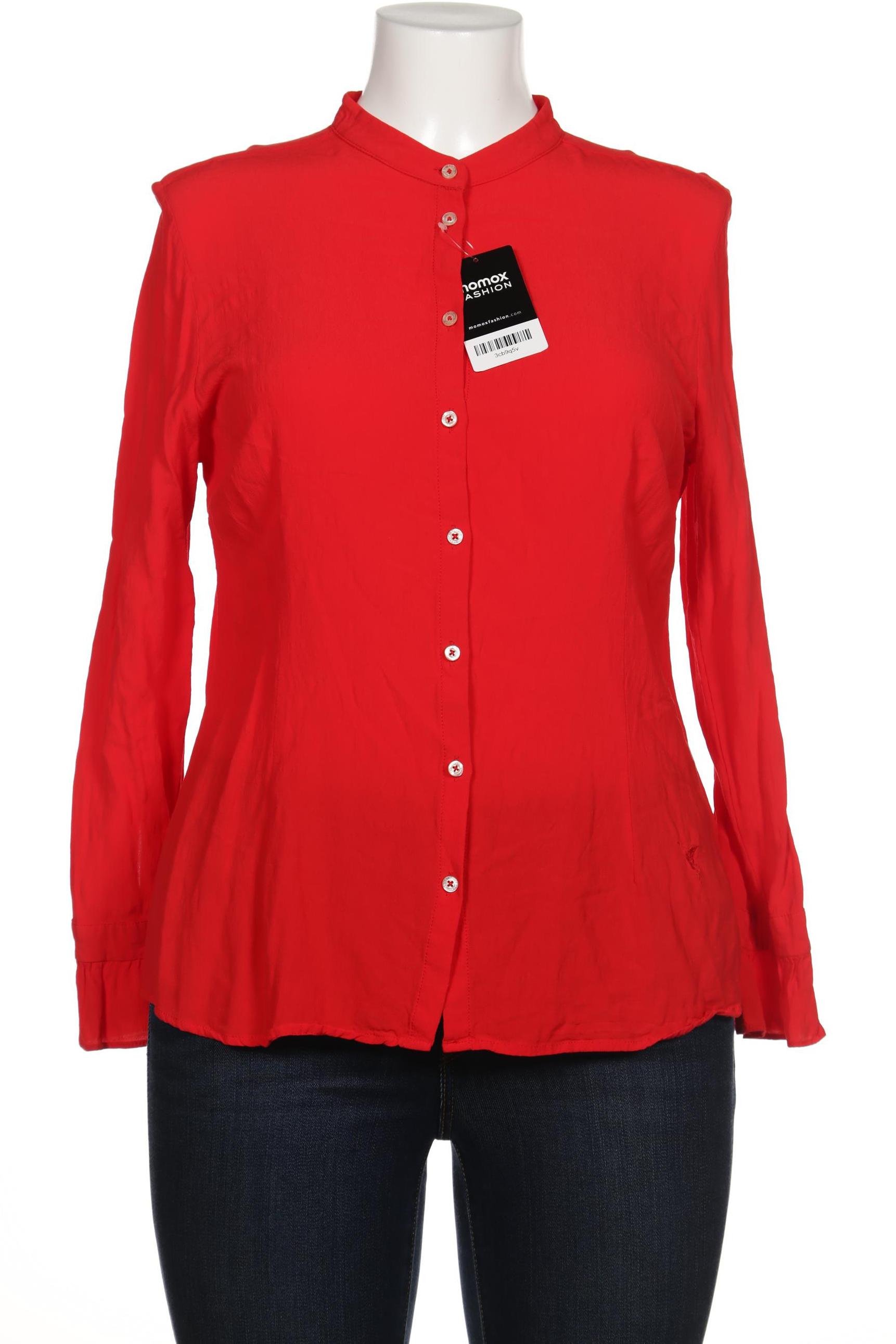 

Emily van den Bergh Damen Bluse, rot, Gr. 44