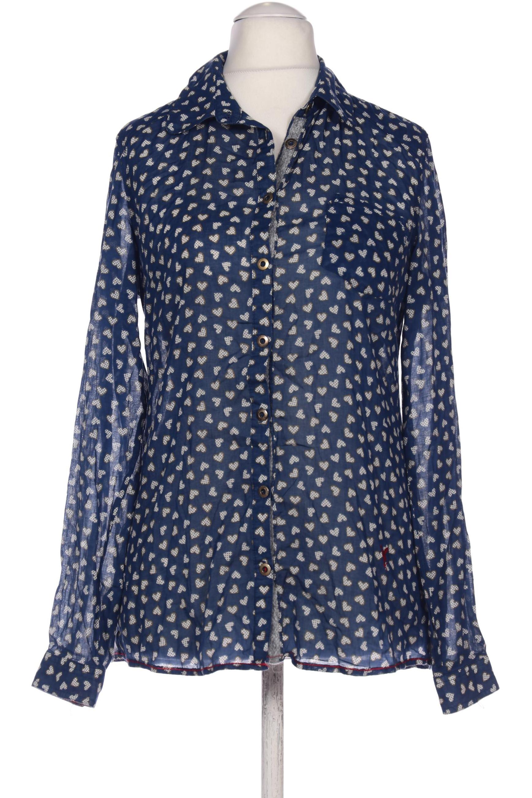 

Emily van den Bergh Damen Bluse, blau, Gr. 38