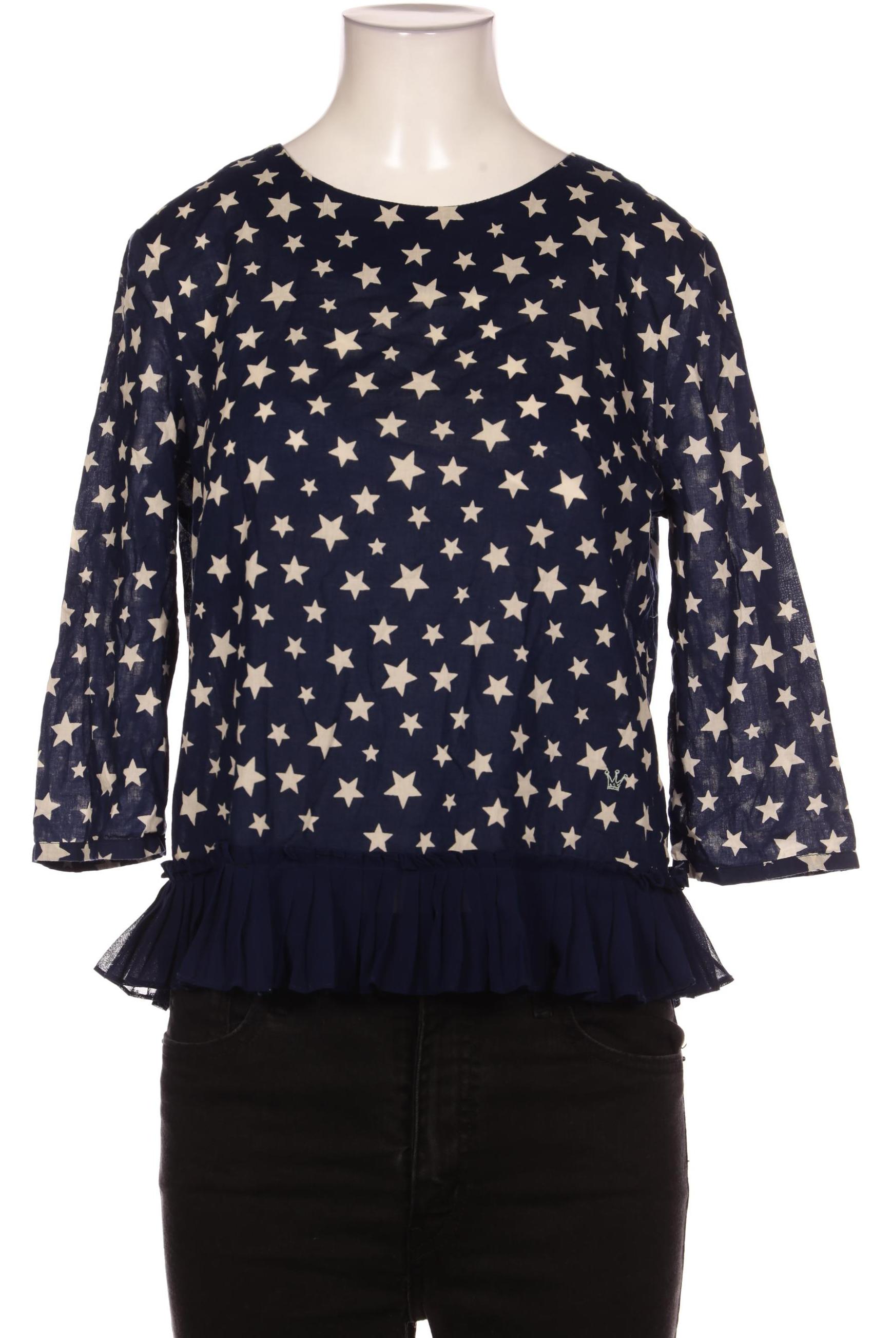 

Emily van den Bergh Damen Bluse, marineblau