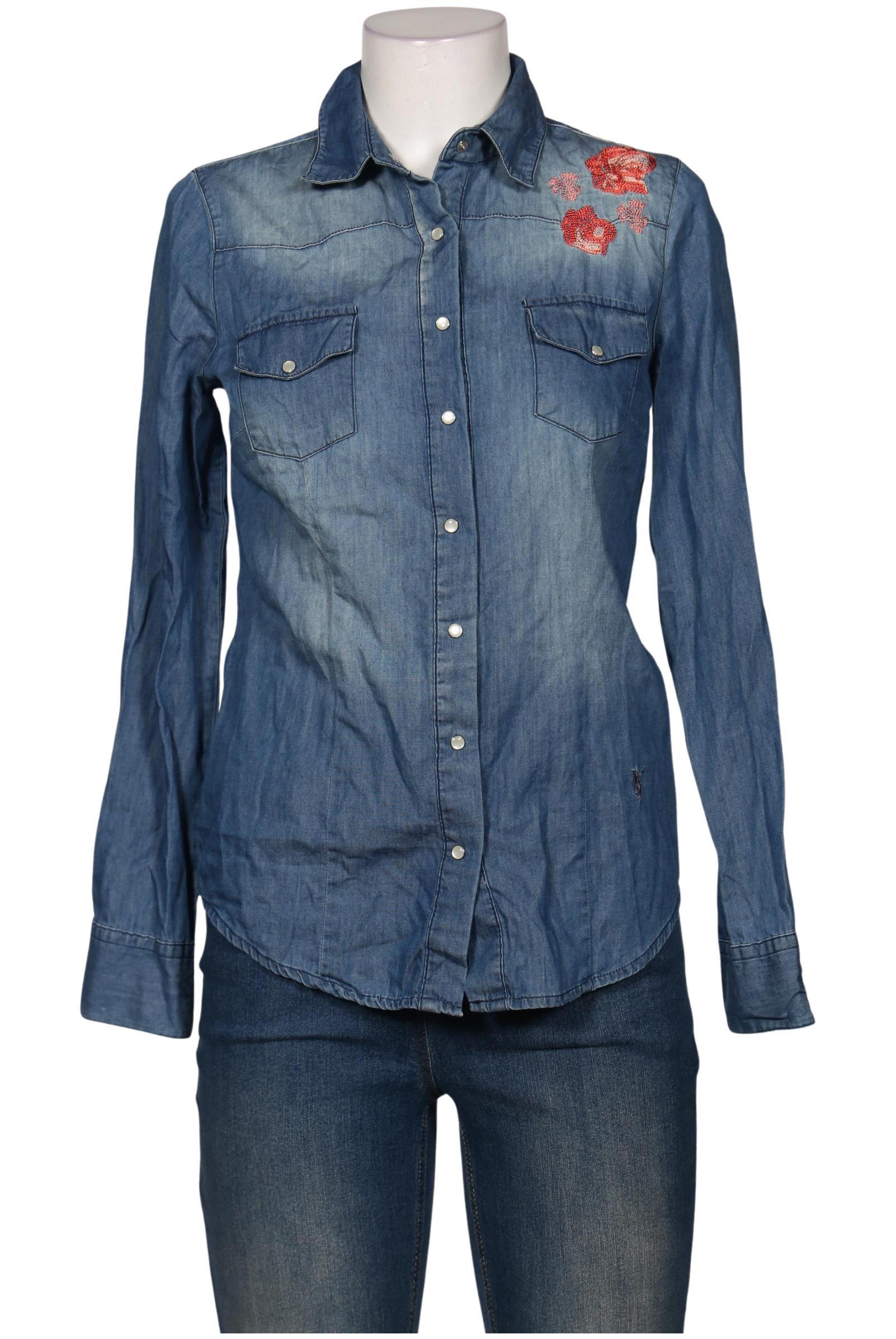 

Emily van den Bergh Damen Bluse, blau, Gr. 36