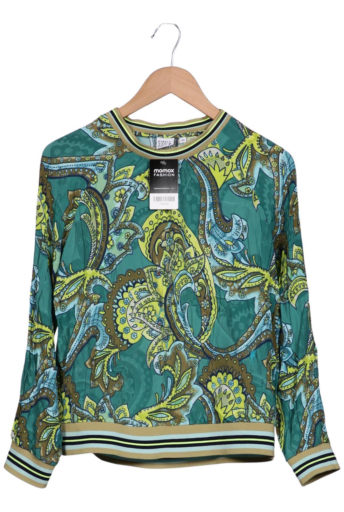 

Emily van den Bergh Damen Langarmshirt, grün, Gr. 36