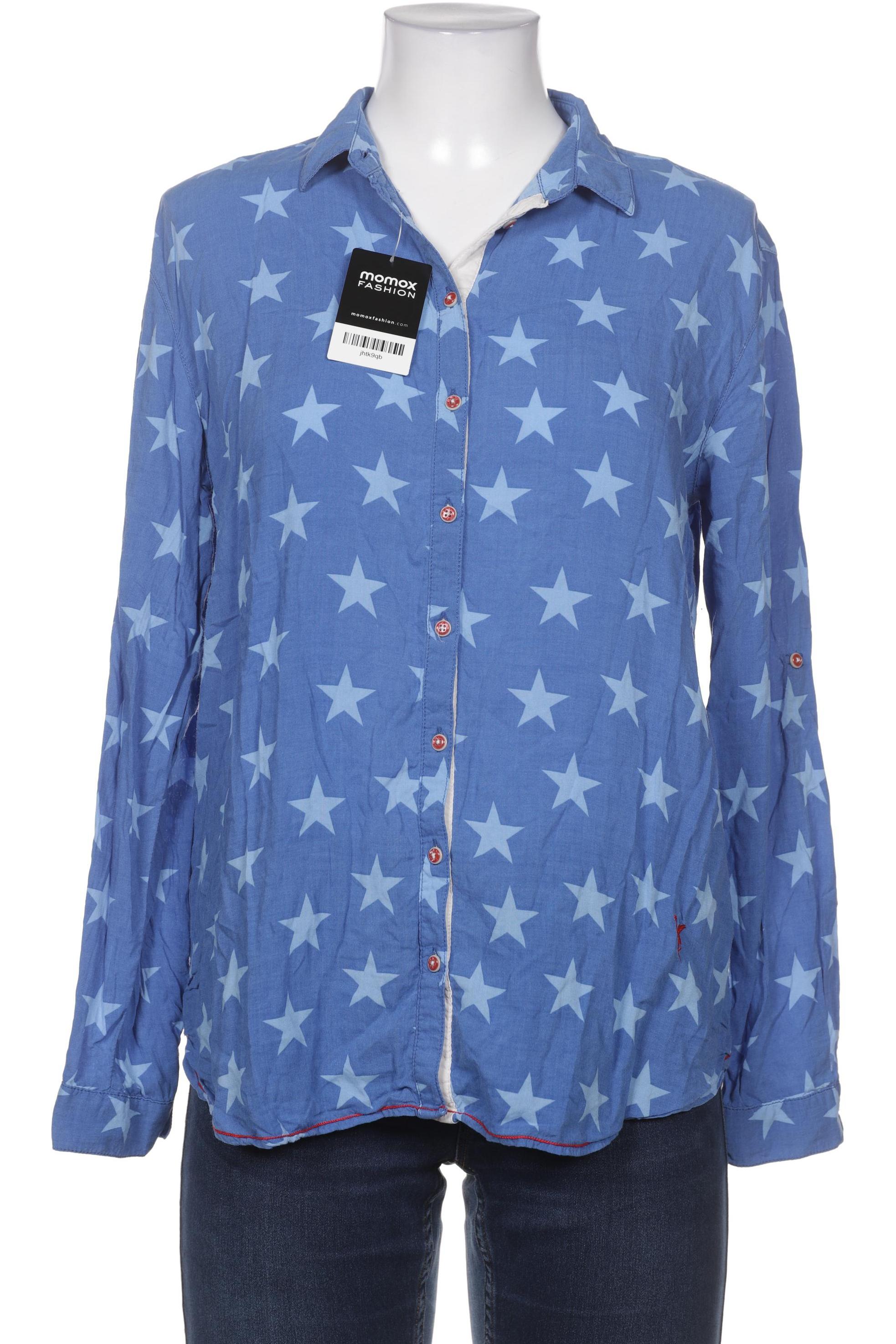 

Emily van den Bergh Damen Bluse, blau, Gr. 40