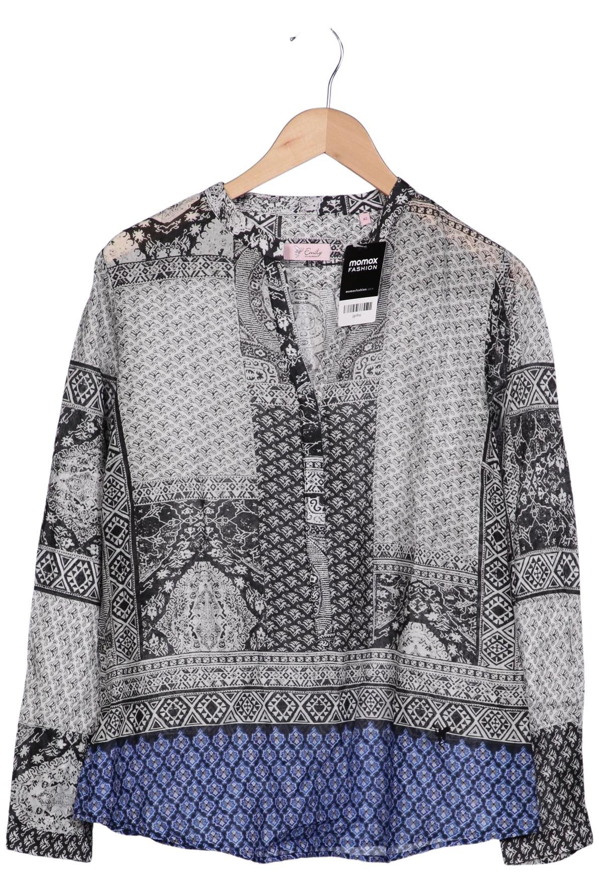 

Emily van den Bergh Damen Bluse, grau, Gr. 42