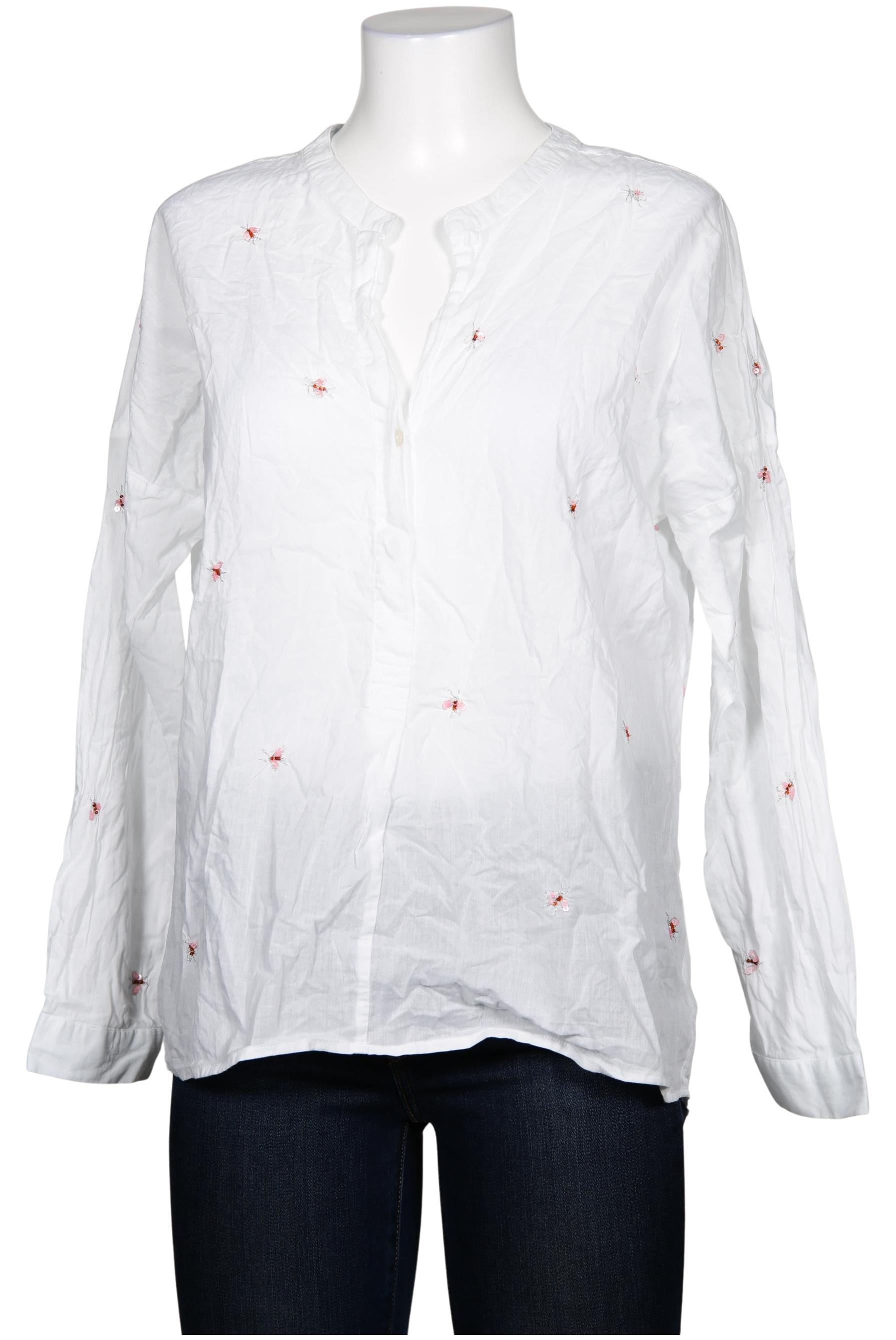 

Emily van den Bergh Damen Bluse, weiß, Gr. 40