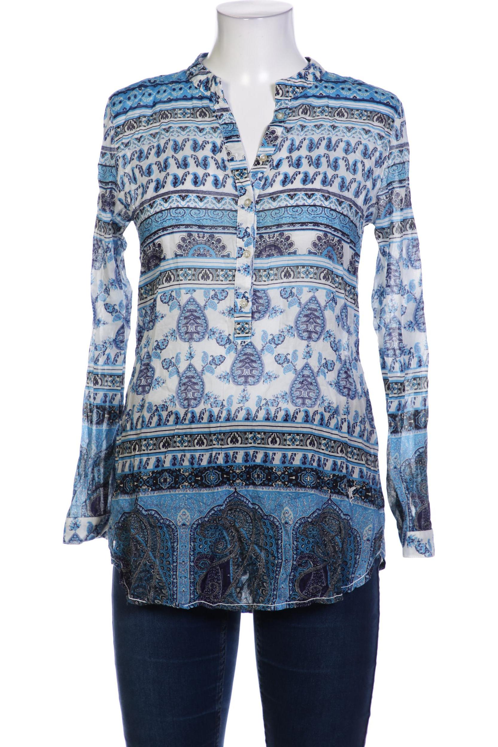 

Emily van den Bergh Damen Bluse, blau, Gr. 40