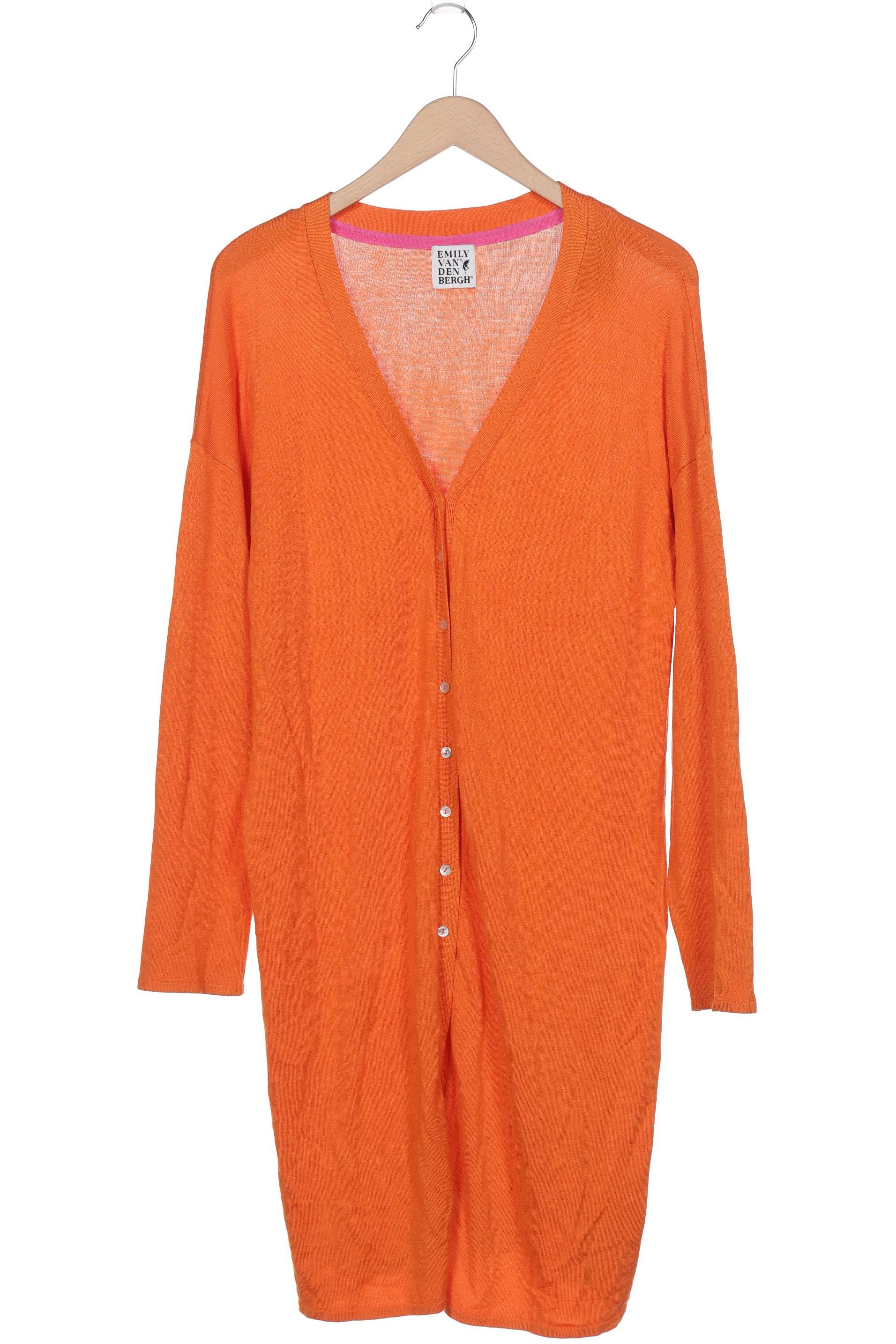 

Emily van den Bergh Damen Strickjacke, orange
