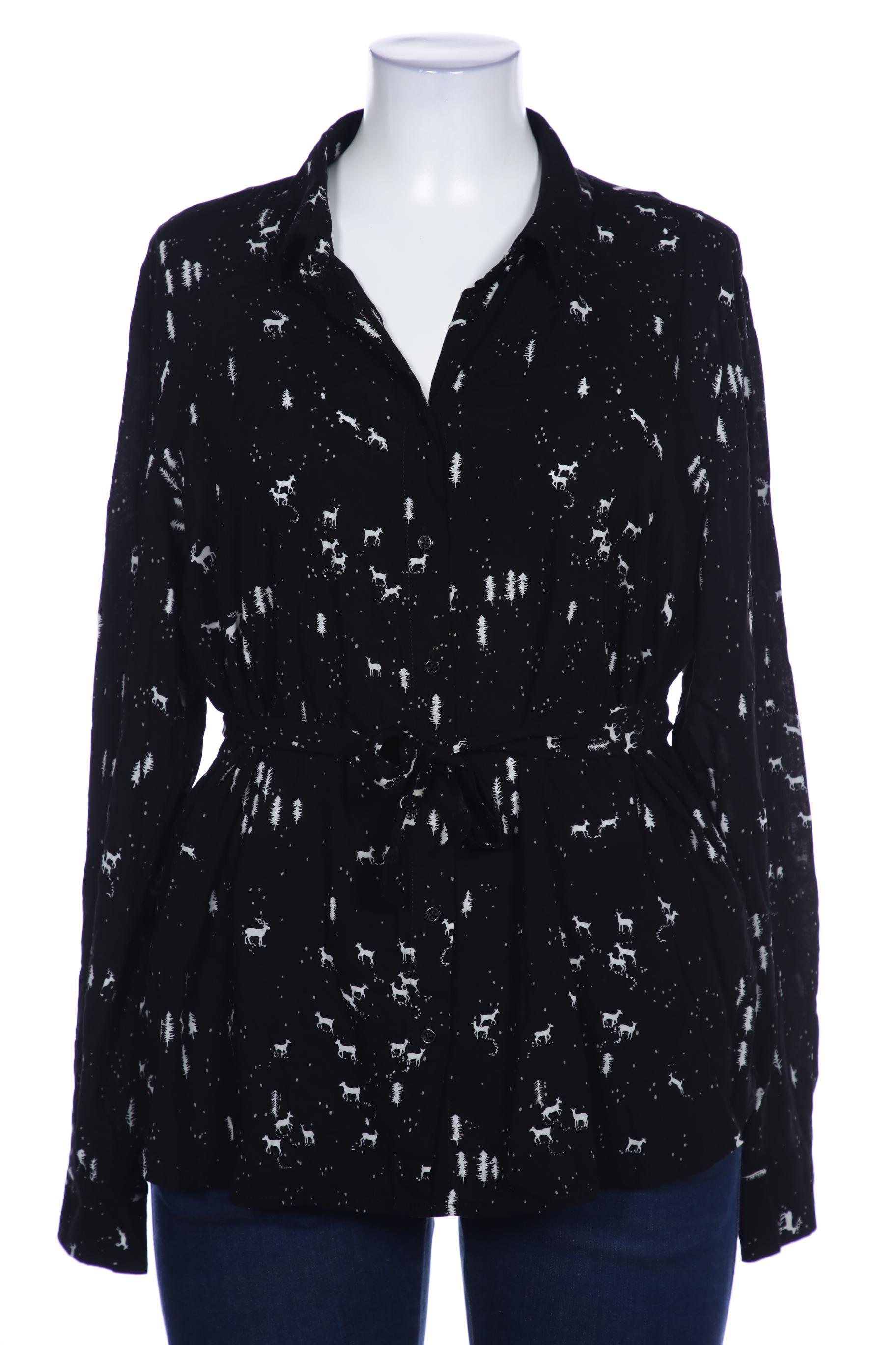 

Emily van den Bergh Damen Bluse, schwarz