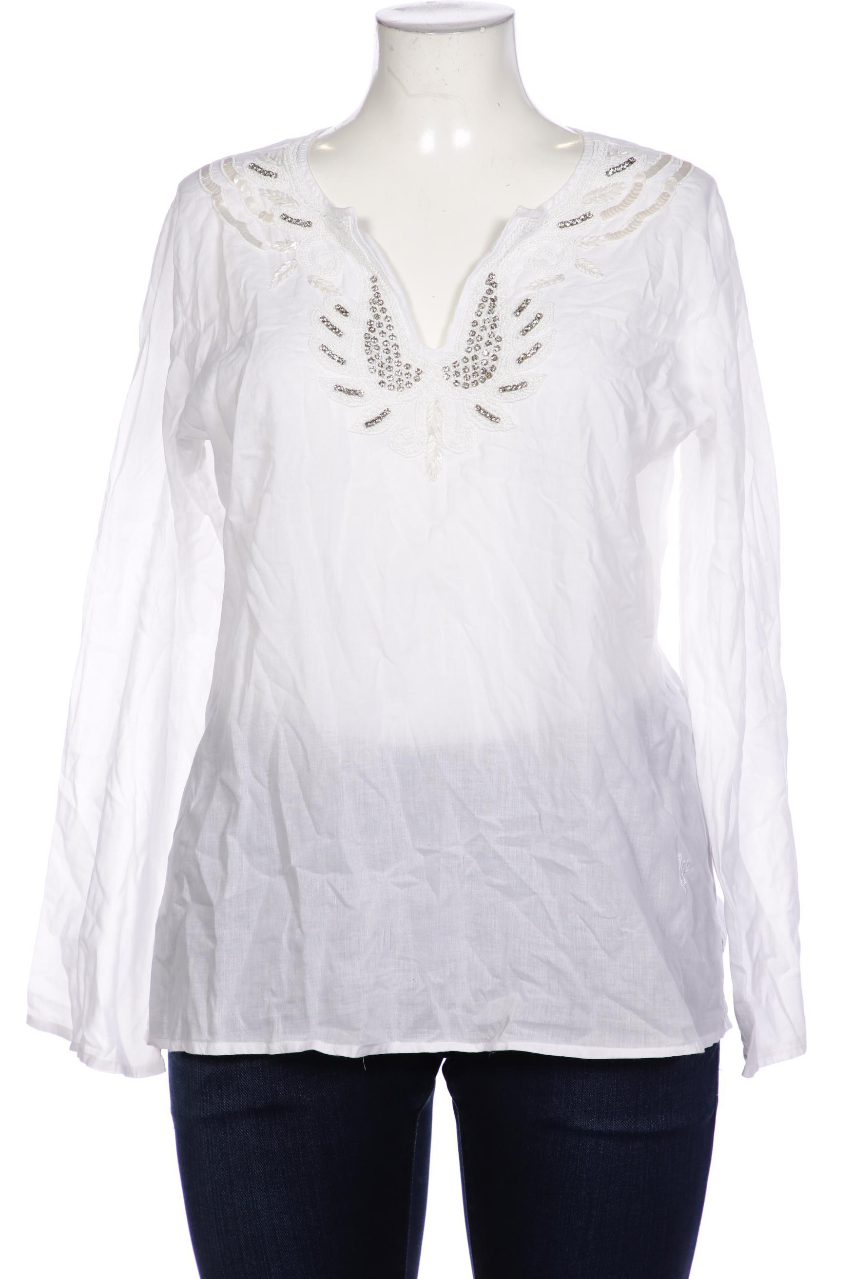 

Emily van den Bergh Damen Bluse, weiß, Gr. 44