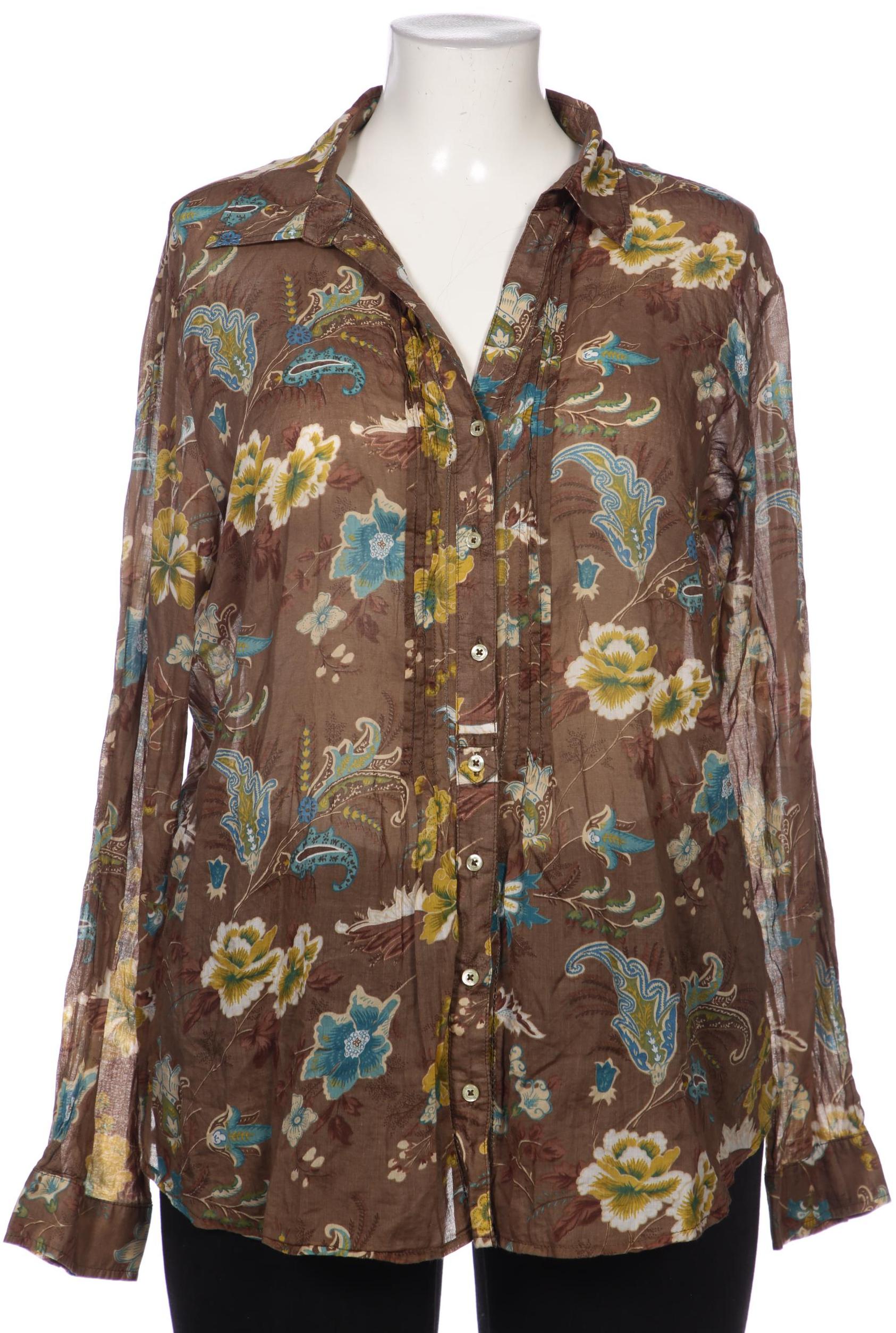 

Emily van den Bergh Damen Bluse, braun, Gr. 48