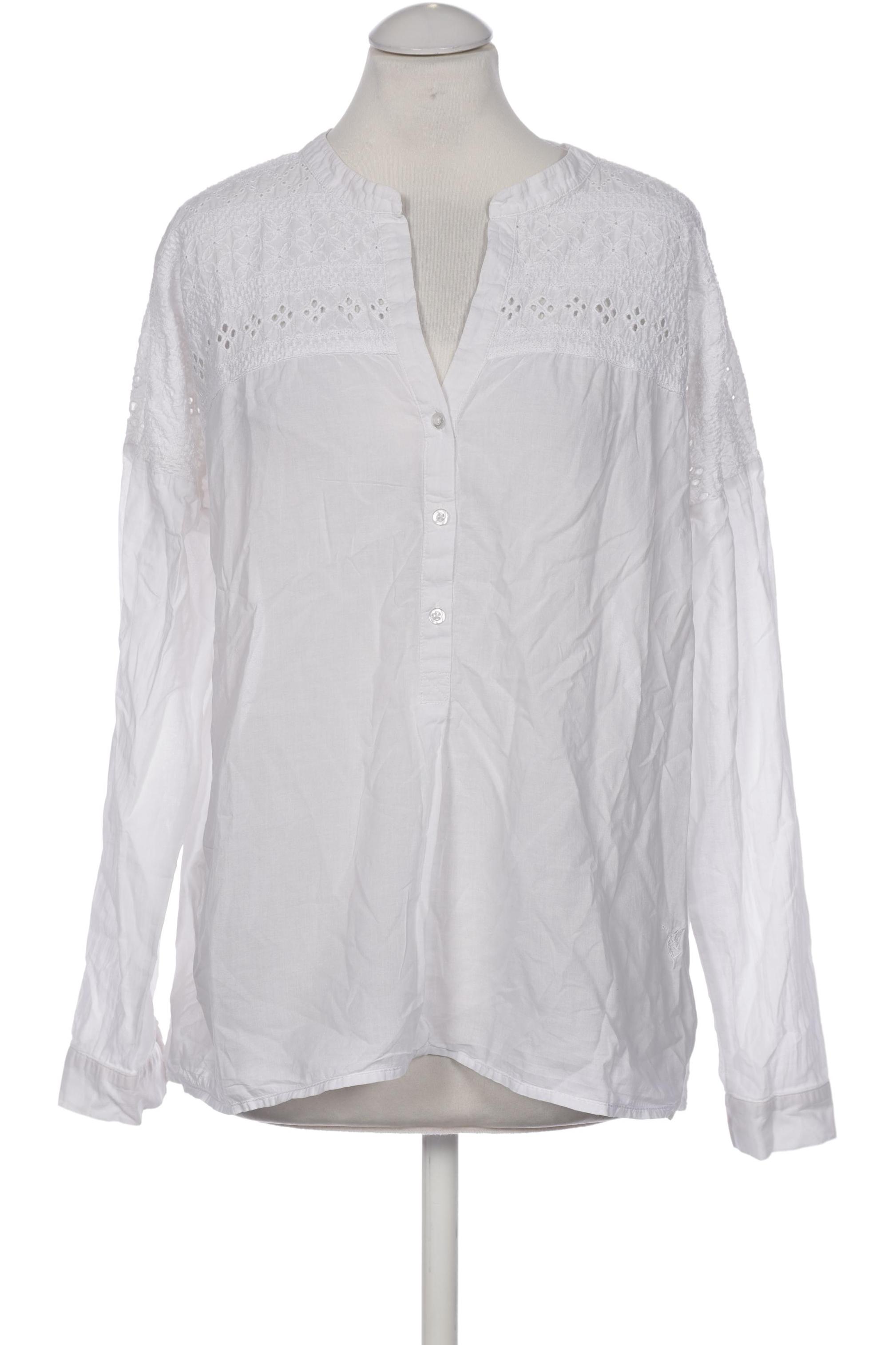 

Emily van den Bergh Damen Bluse, weiß, Gr. 40