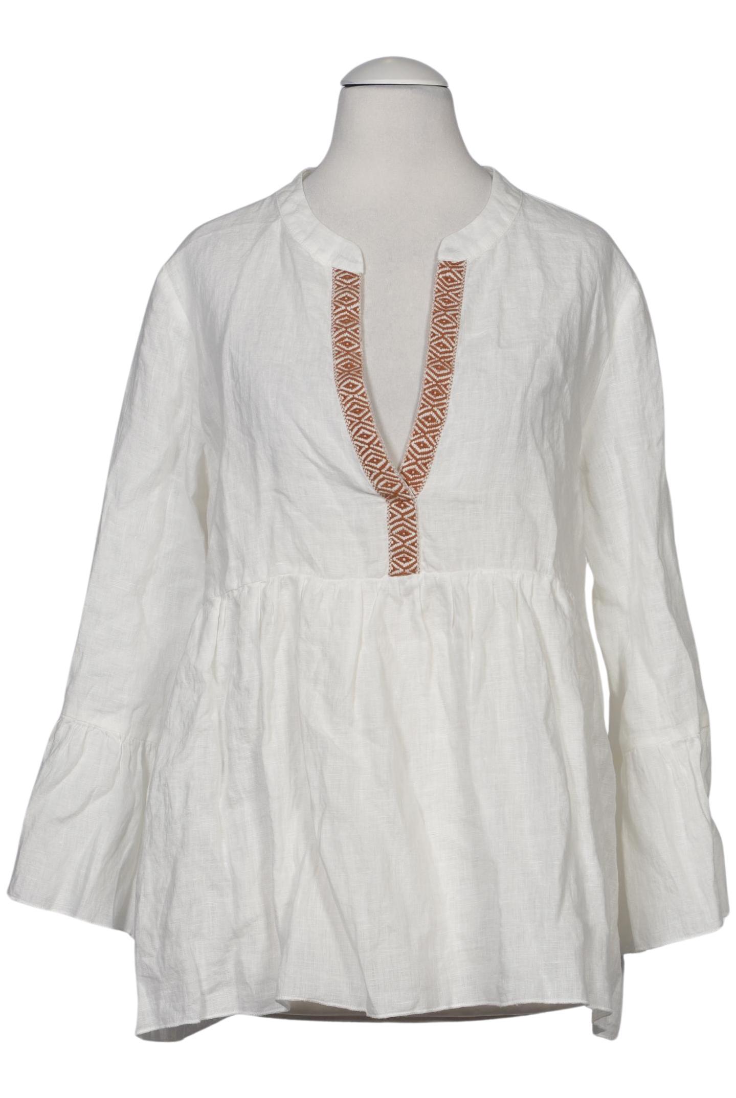 

Emily van den Bergh Damen Bluse, weiß, Gr. 36