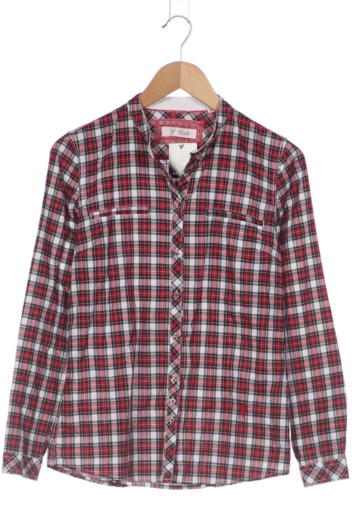 

Emily van den Bergh Damen Bluse, bordeaux, Gr. 38