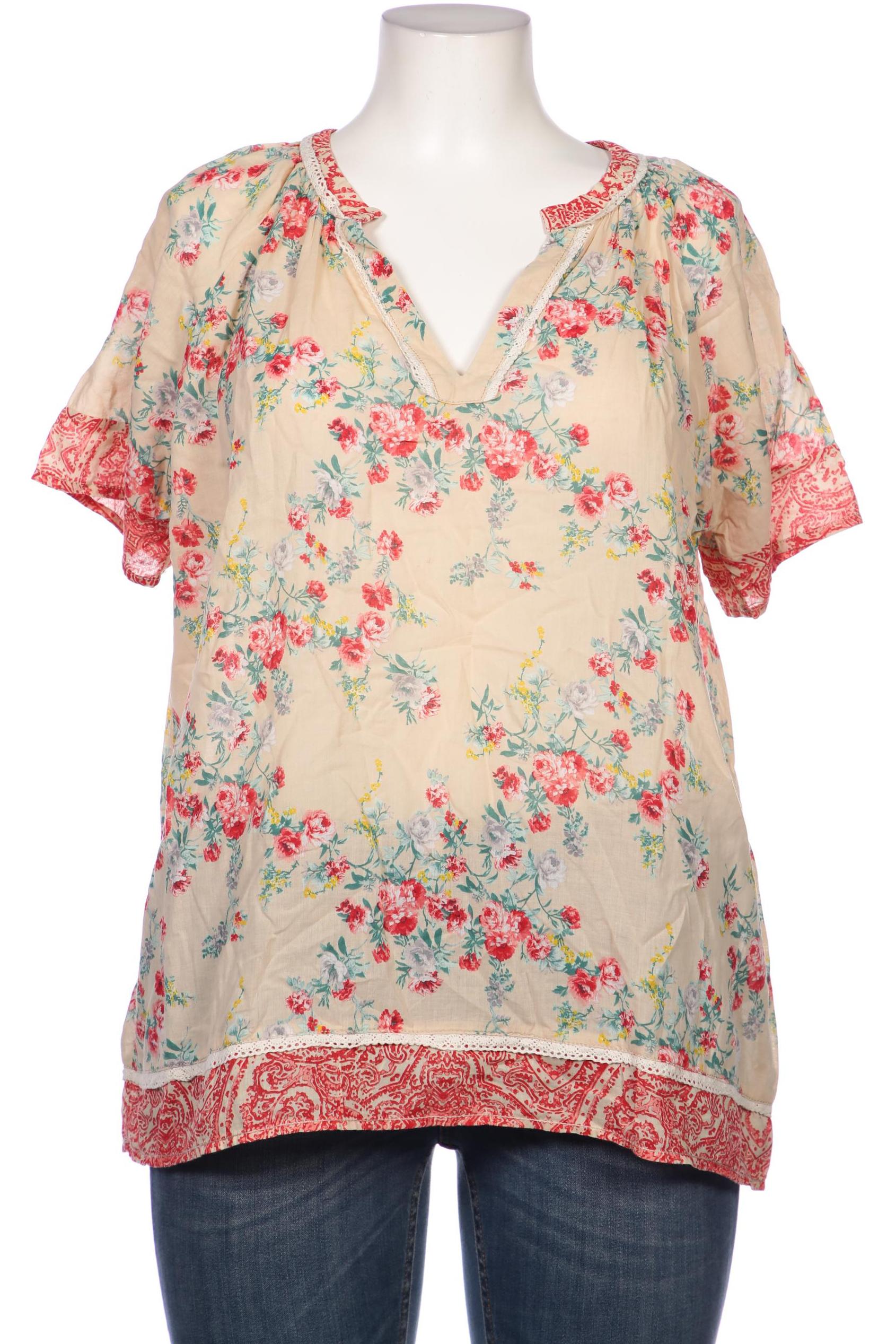 

Emily van den Bergh Damen Bluse, beige, Gr. 48