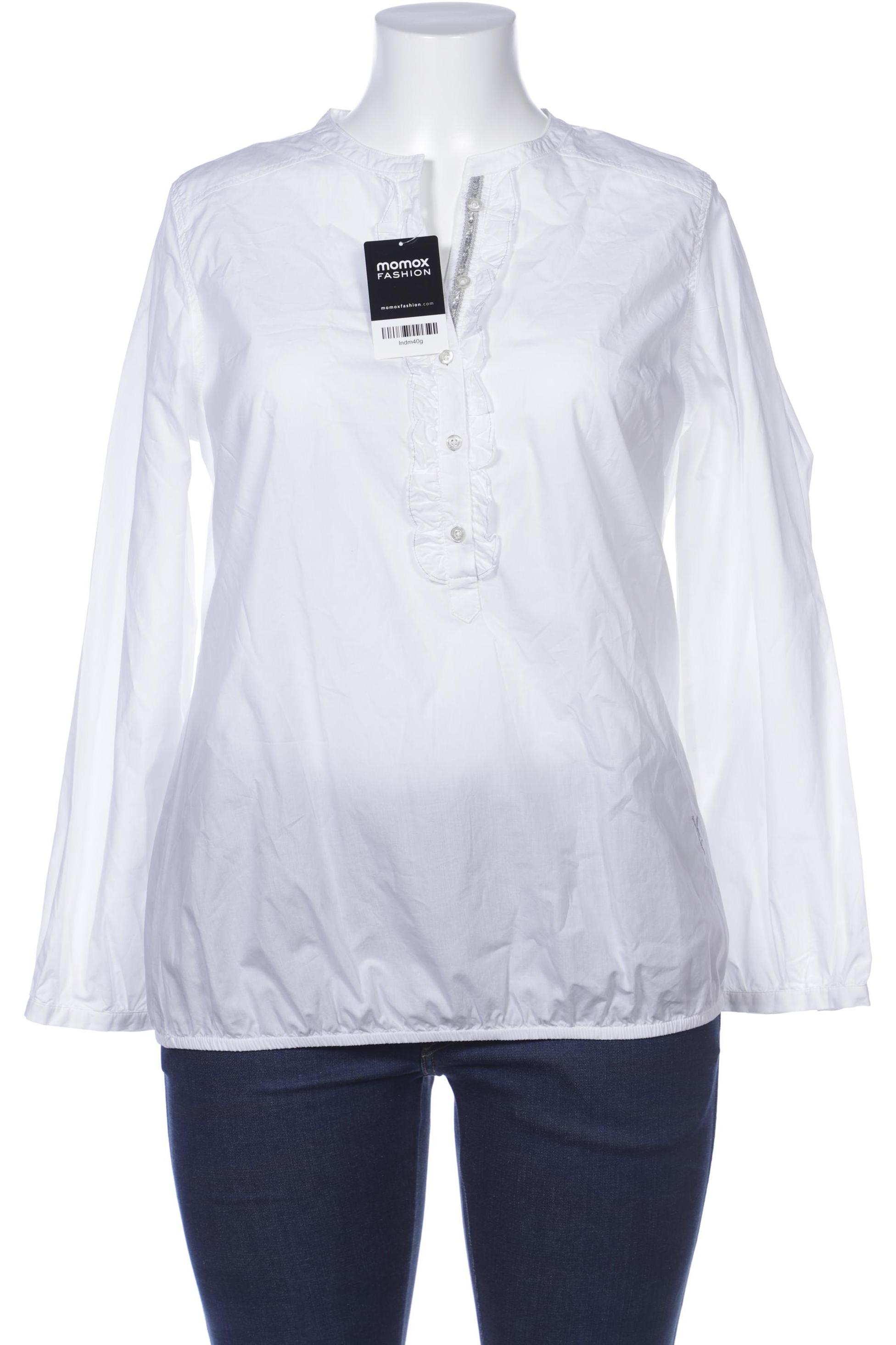 

Emily van den Bergh Damen Bluse, weiß, Gr. 44