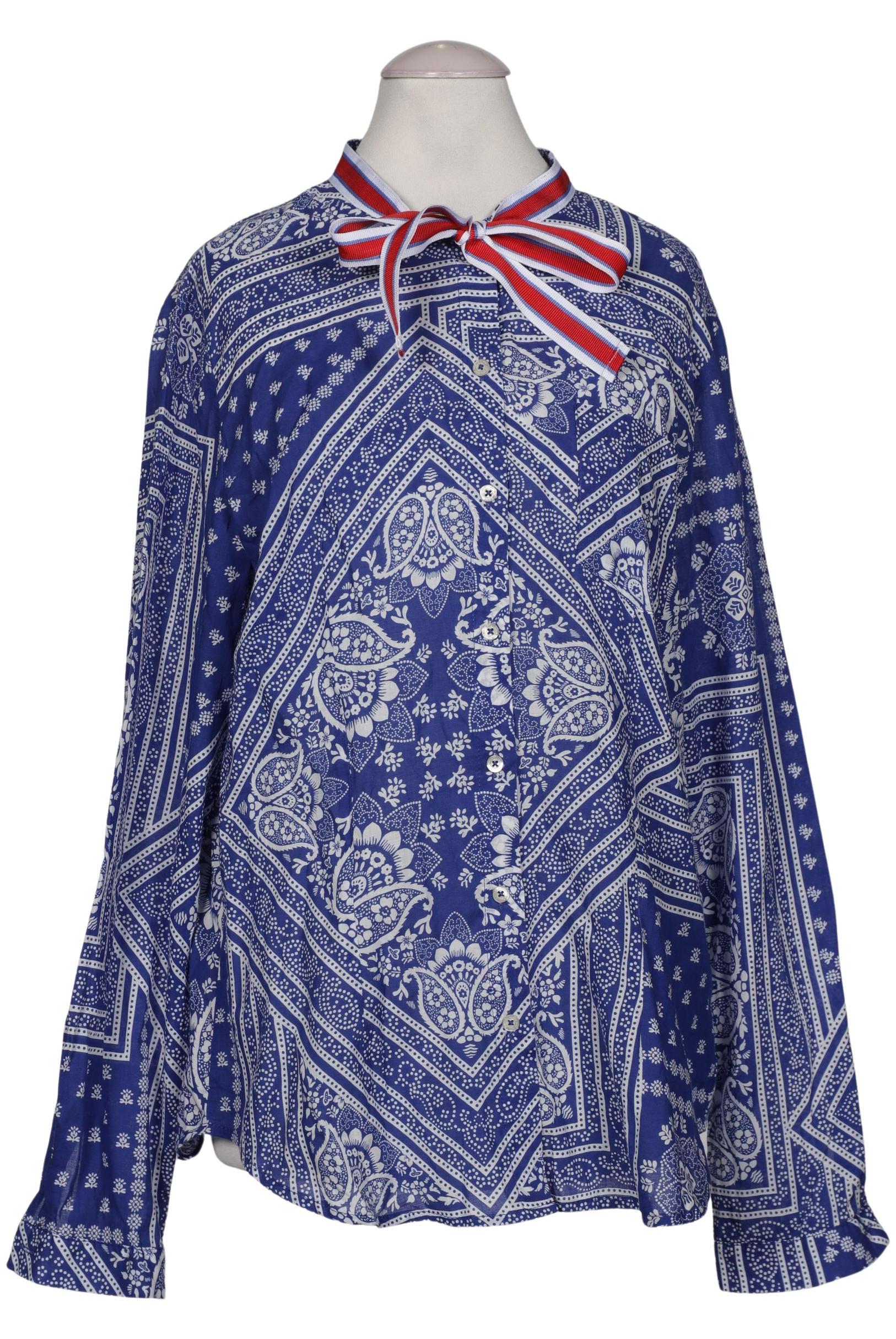 

Emily van den Bergh Damen Bluse, blau, Gr. 40