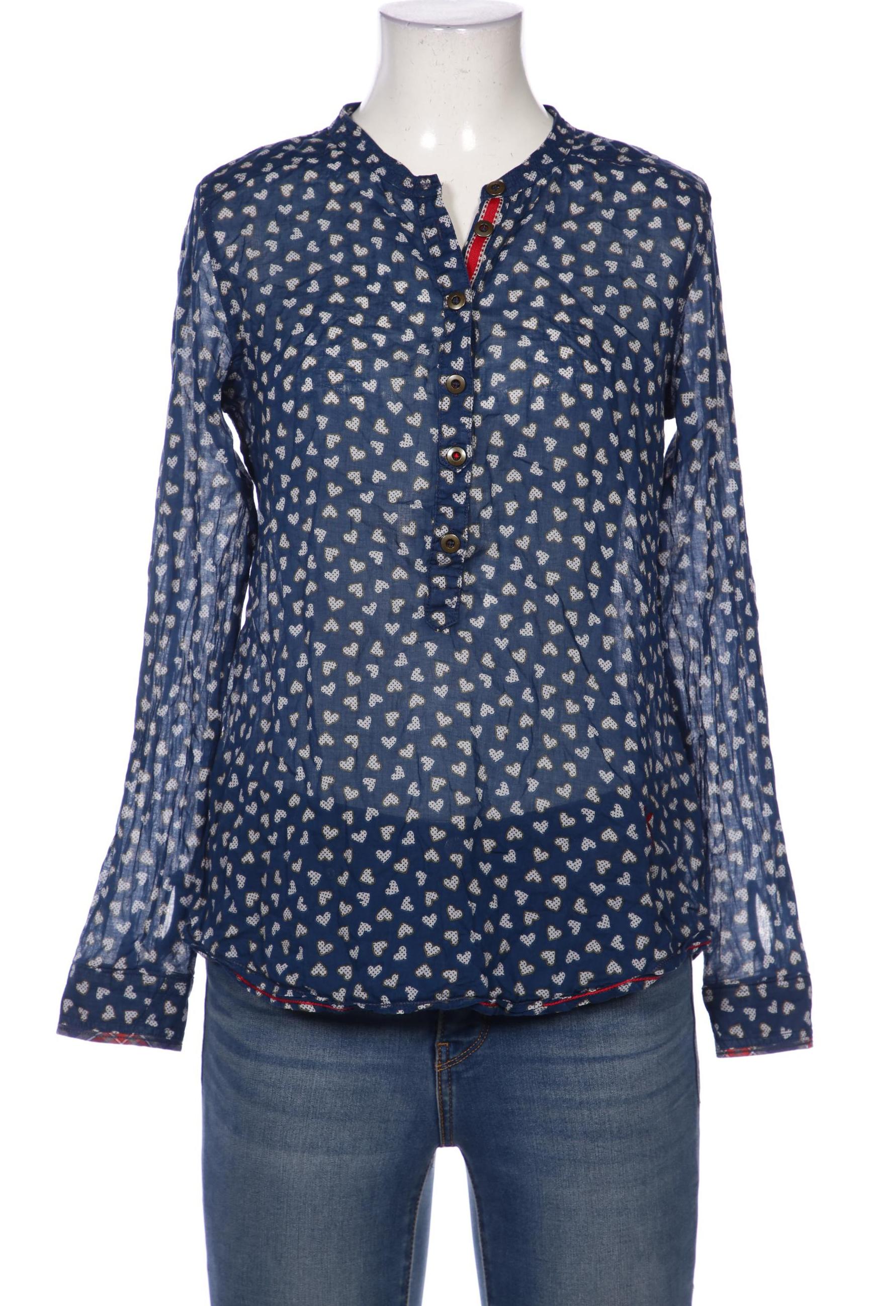 

Emily van den Bergh Damen Bluse, marineblau, Gr. 36