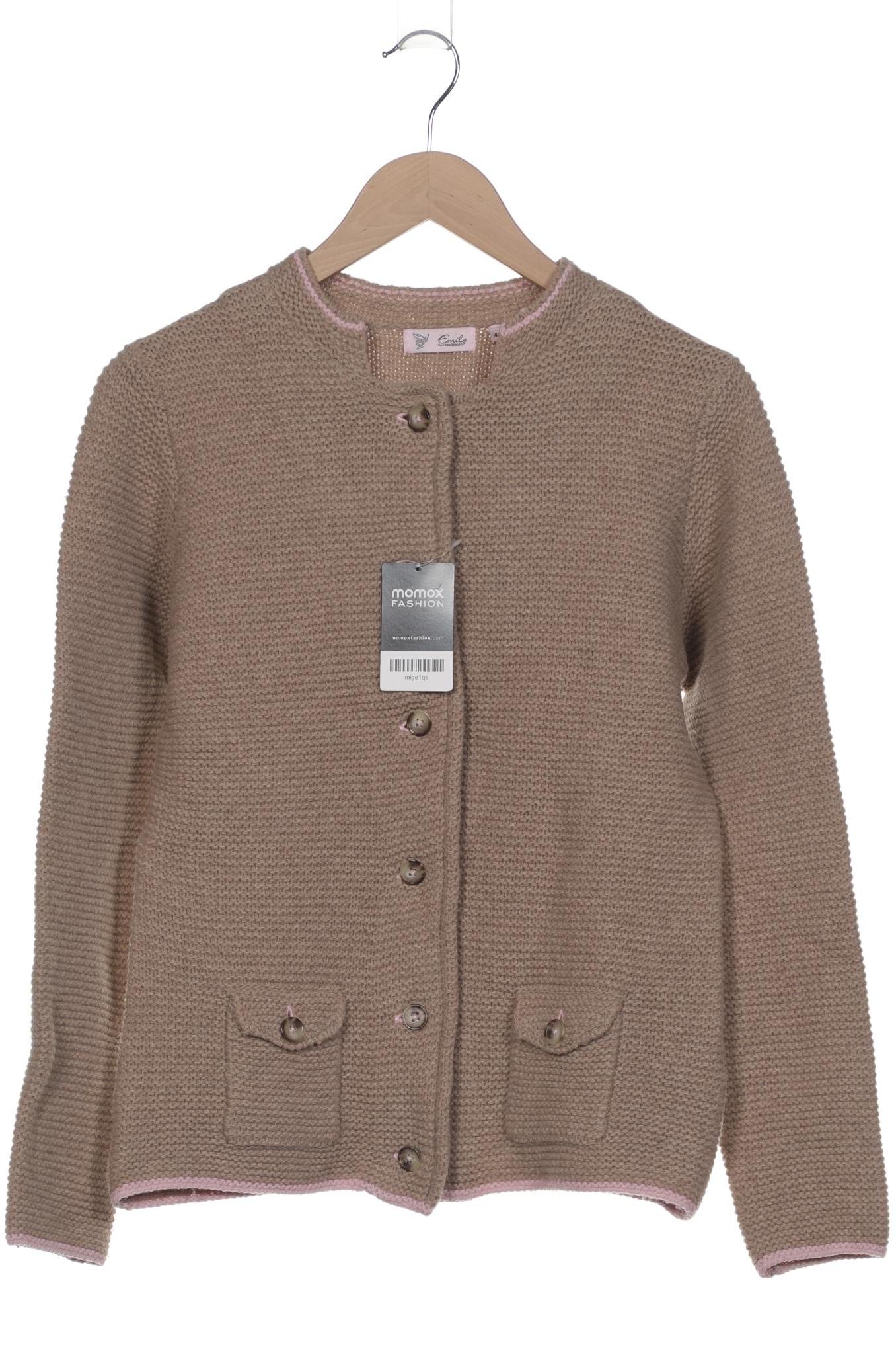 

Emily van den Bergh Damen Strickjacke, beige, Gr. 40