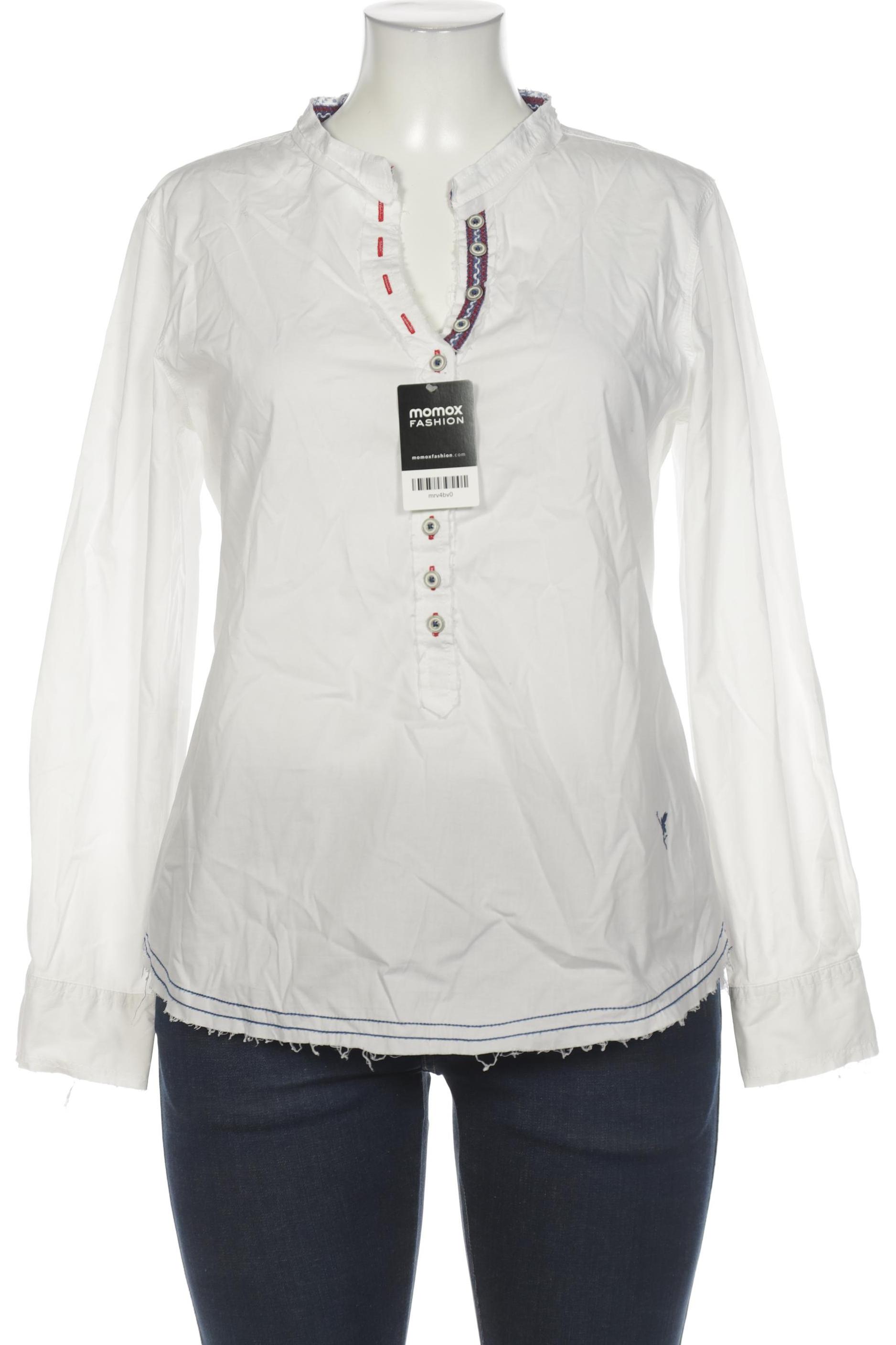 

Emily van den Bergh Damen Bluse, weiß