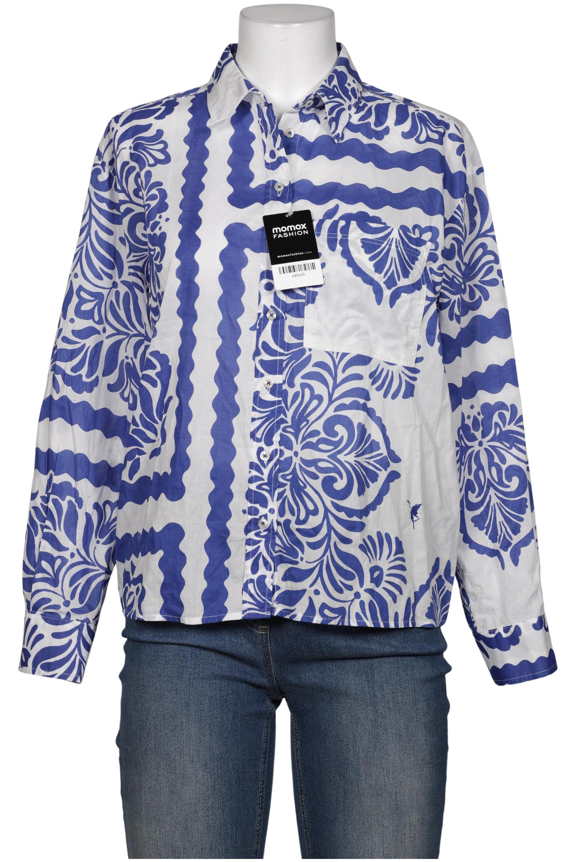 

Emily van den Bergh Damen Bluse, blau, Gr. 36