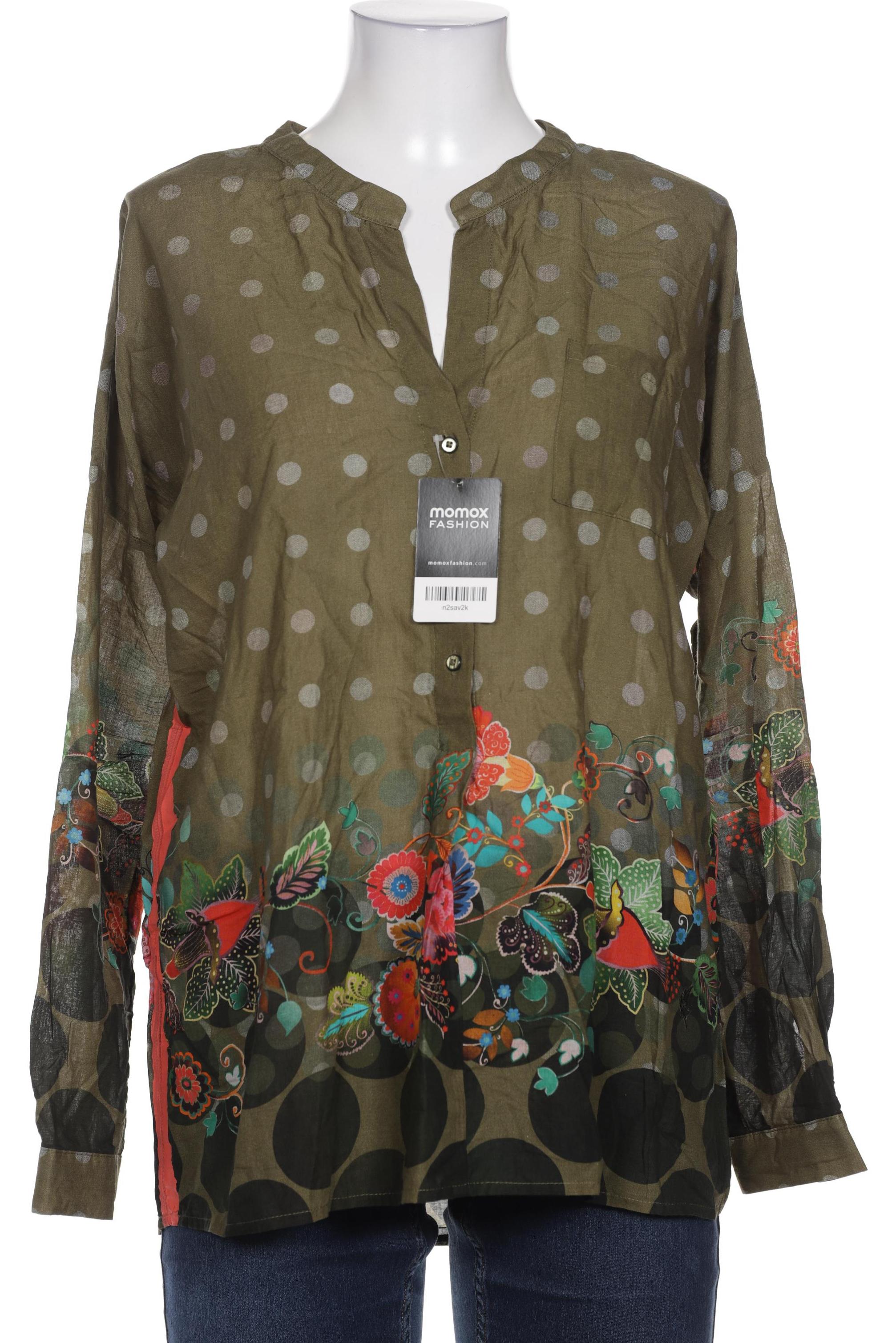 

Emily van den Bergh Damen Bluse, grün