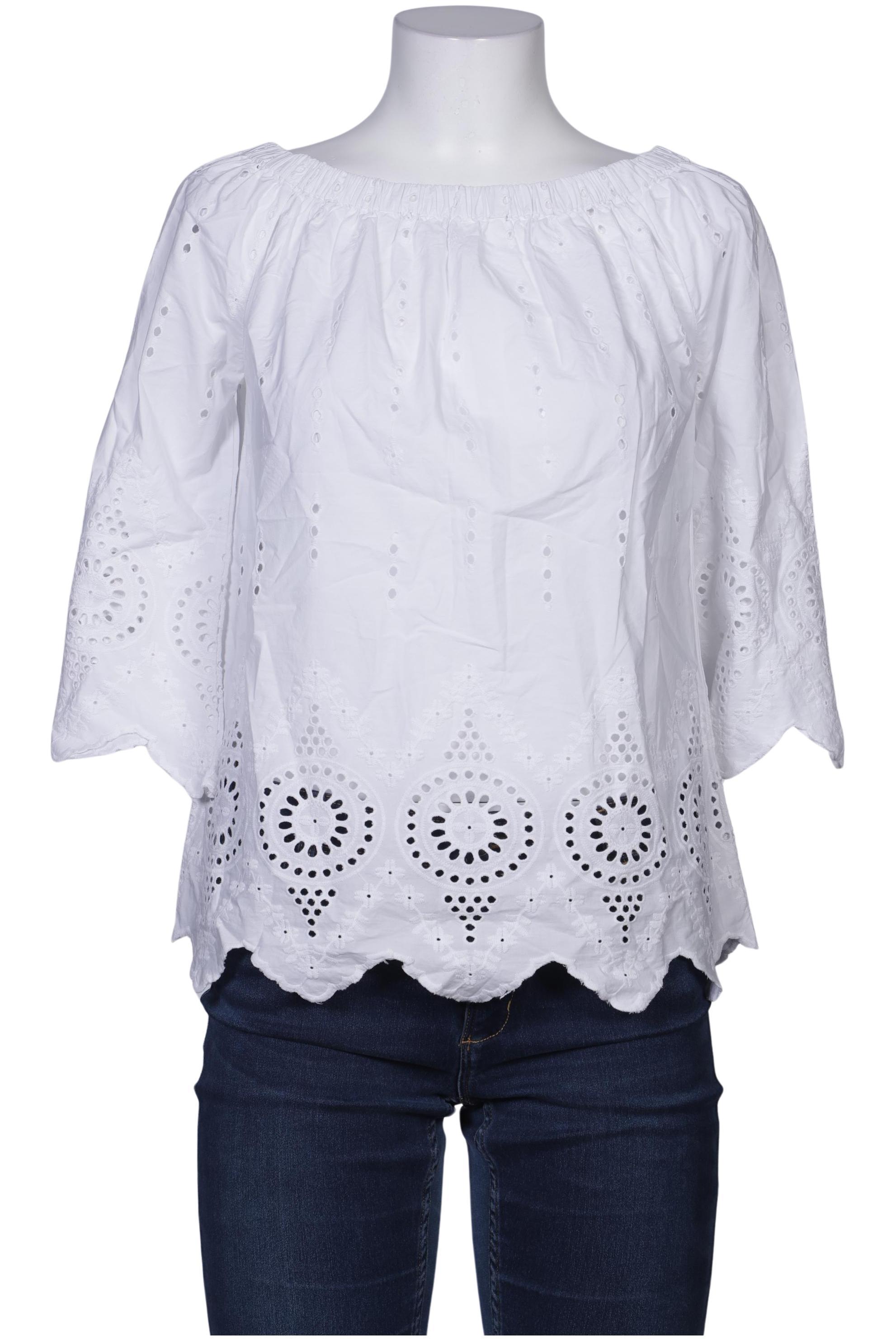 

Emily van den Bergh Damen Bluse, weiß, Gr. 40