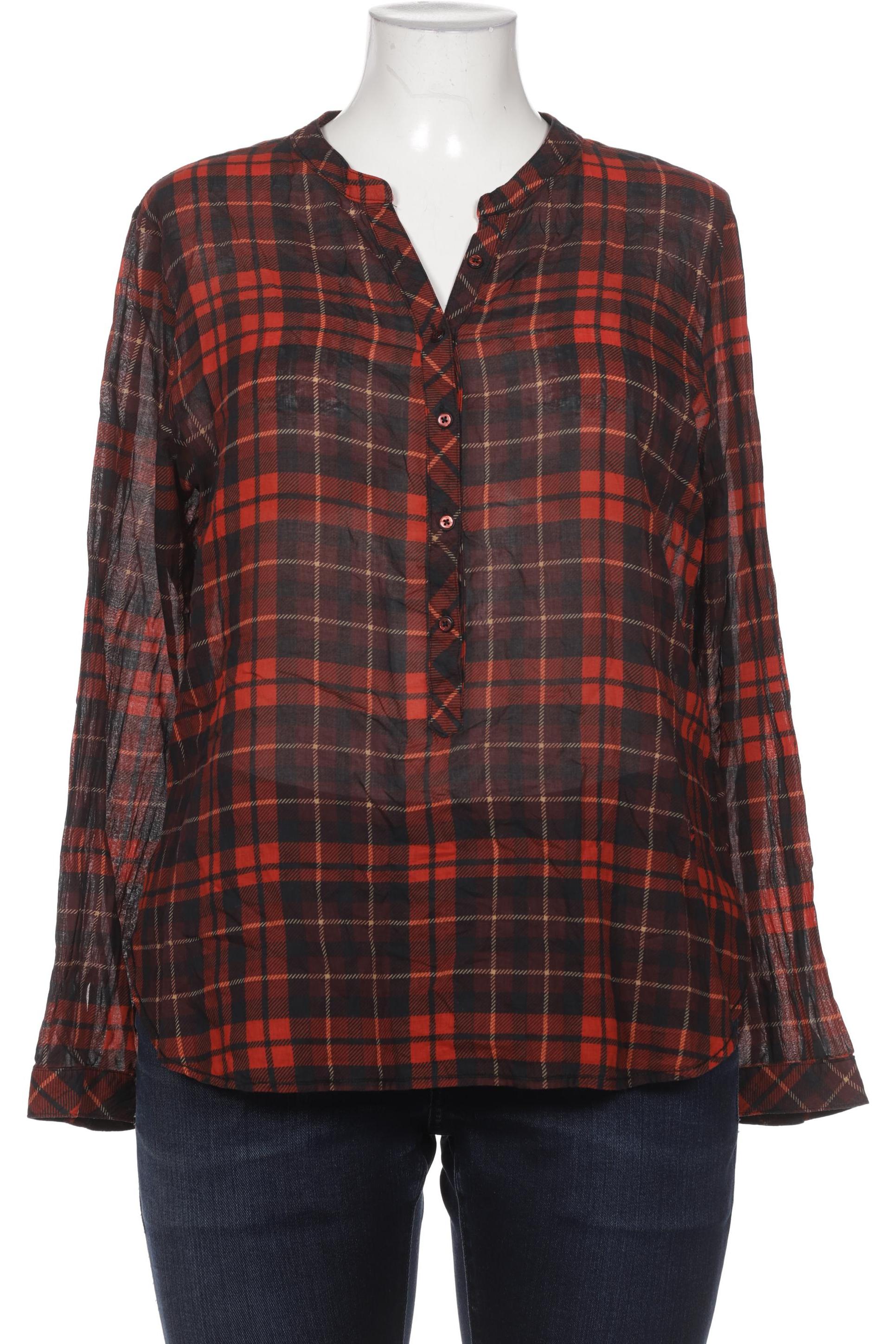

Emily van den Bergh Damen Bluse, bordeaux, Gr. 44