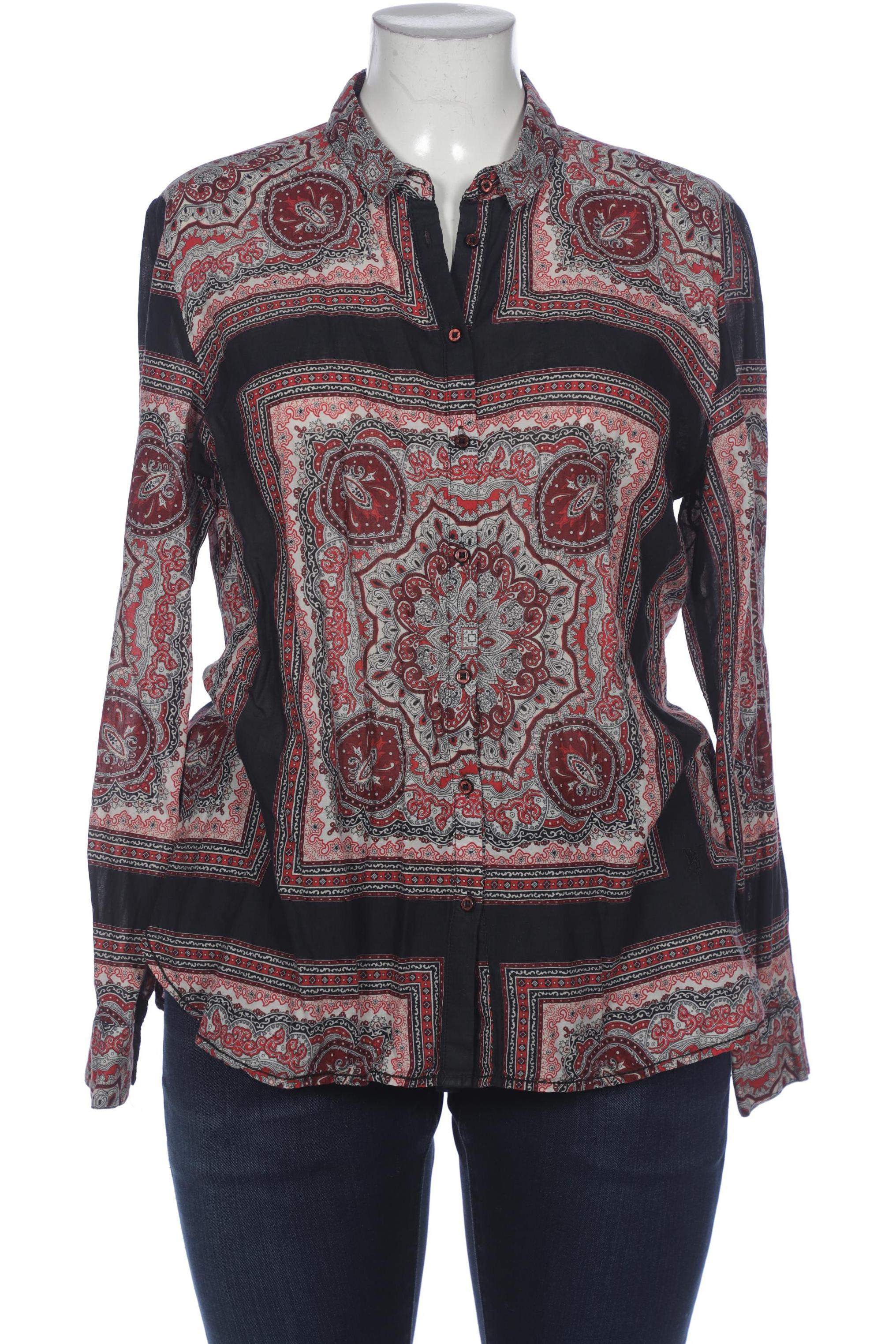 

Emily van den Bergh Damen Bluse, bordeaux, Gr. 44