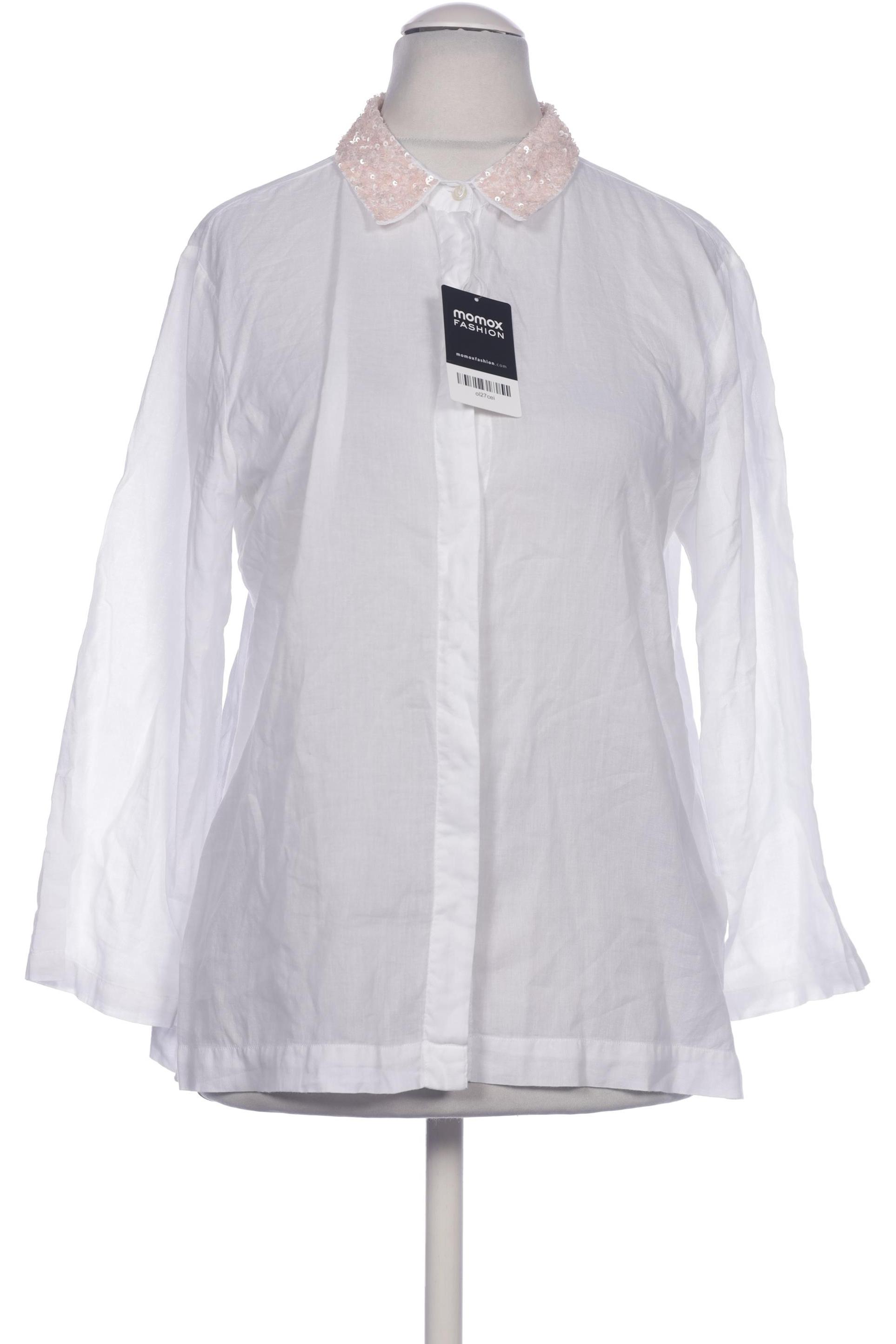 

Emily van den Bergh Damen Bluse, weiß, Gr. 40