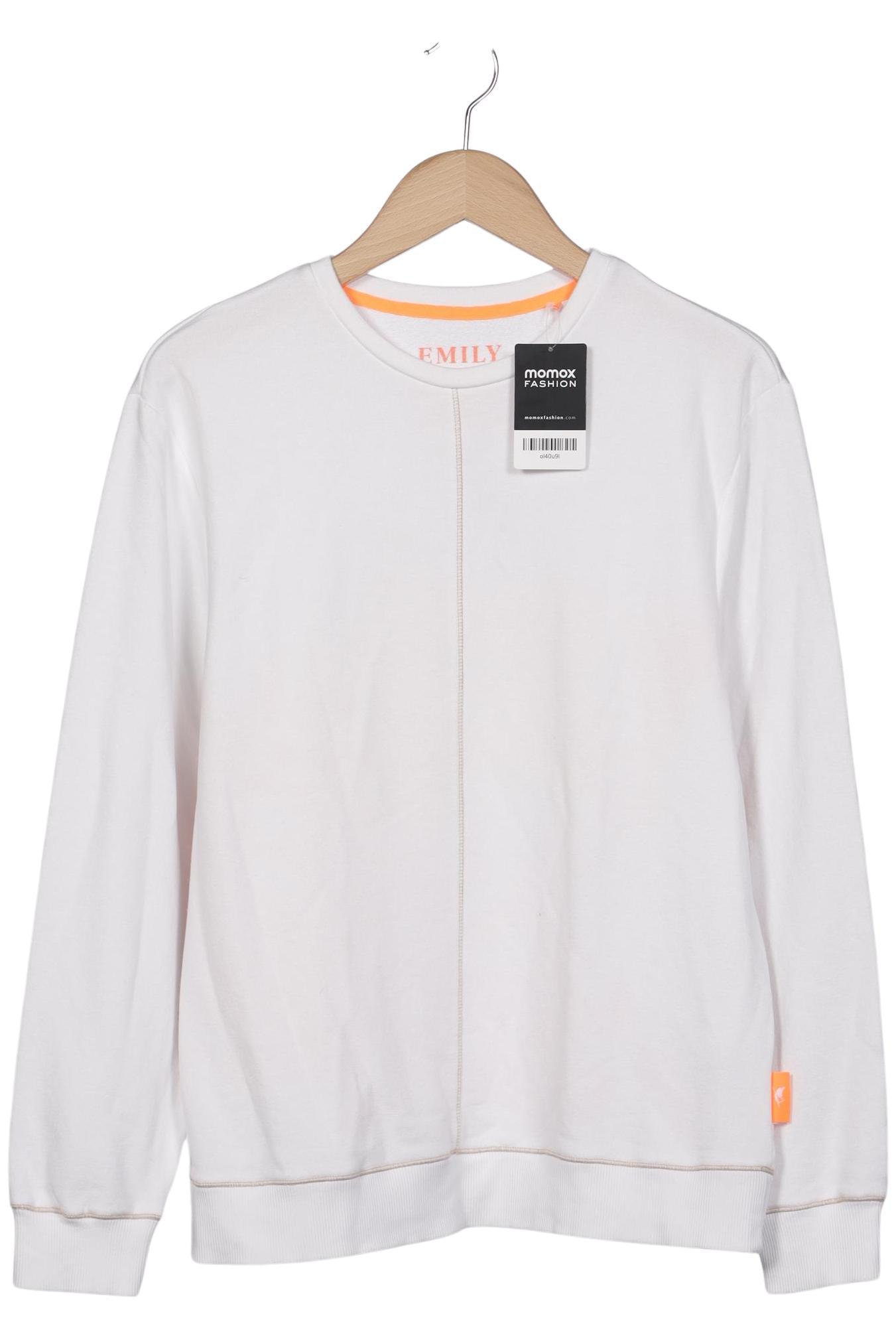 

Emily van den Bergh Damen Sweatshirt, weiß, Gr. 38