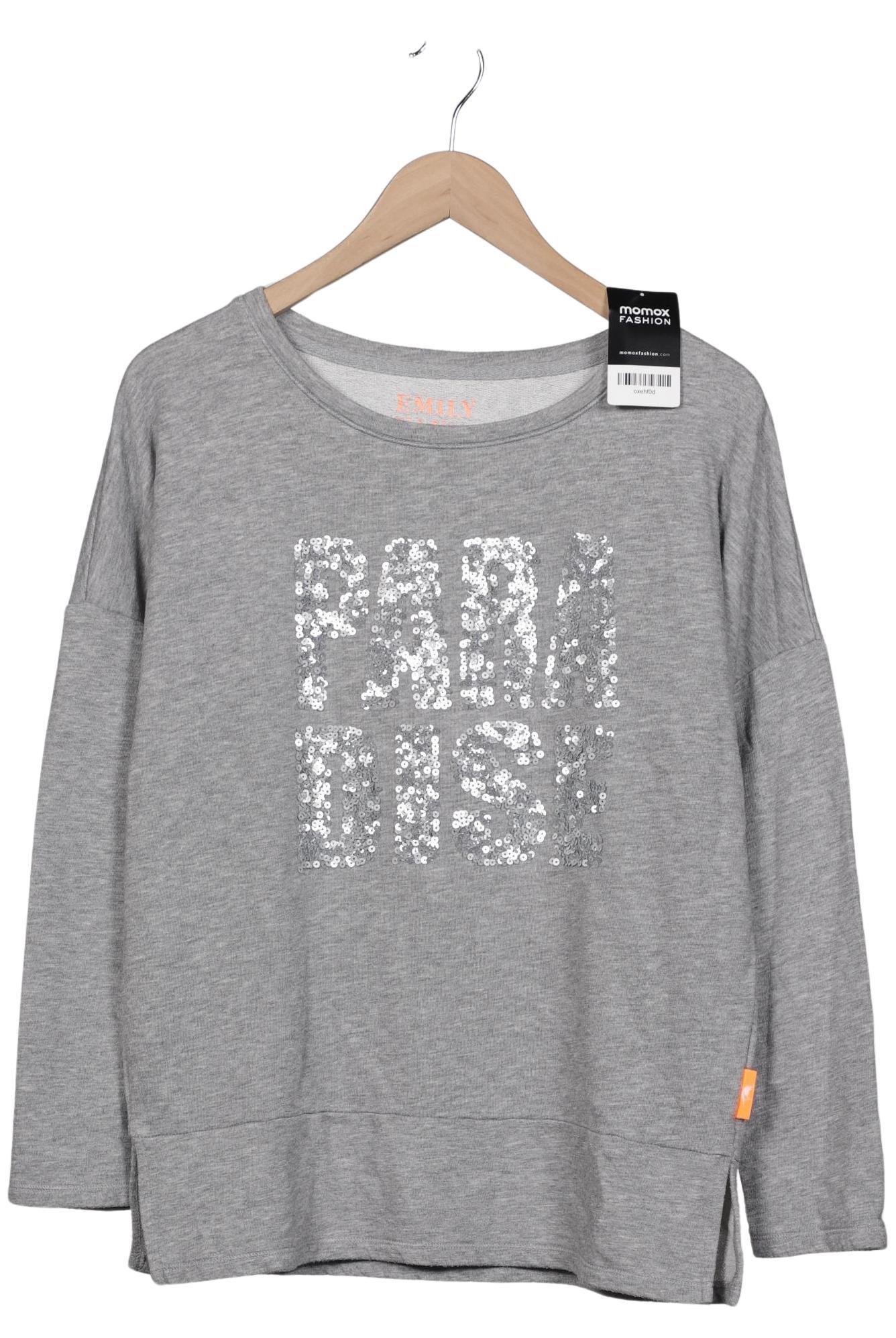 

Emily van den Bergh Damen Sweatshirt, grau, Gr. 36