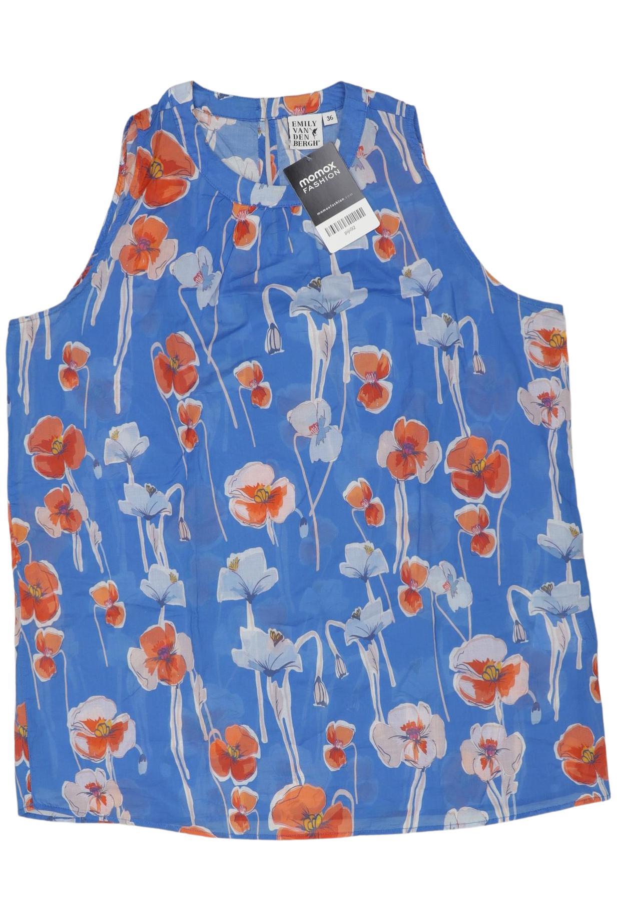 

Emily van den Bergh Damen Top, blau, Gr. 36