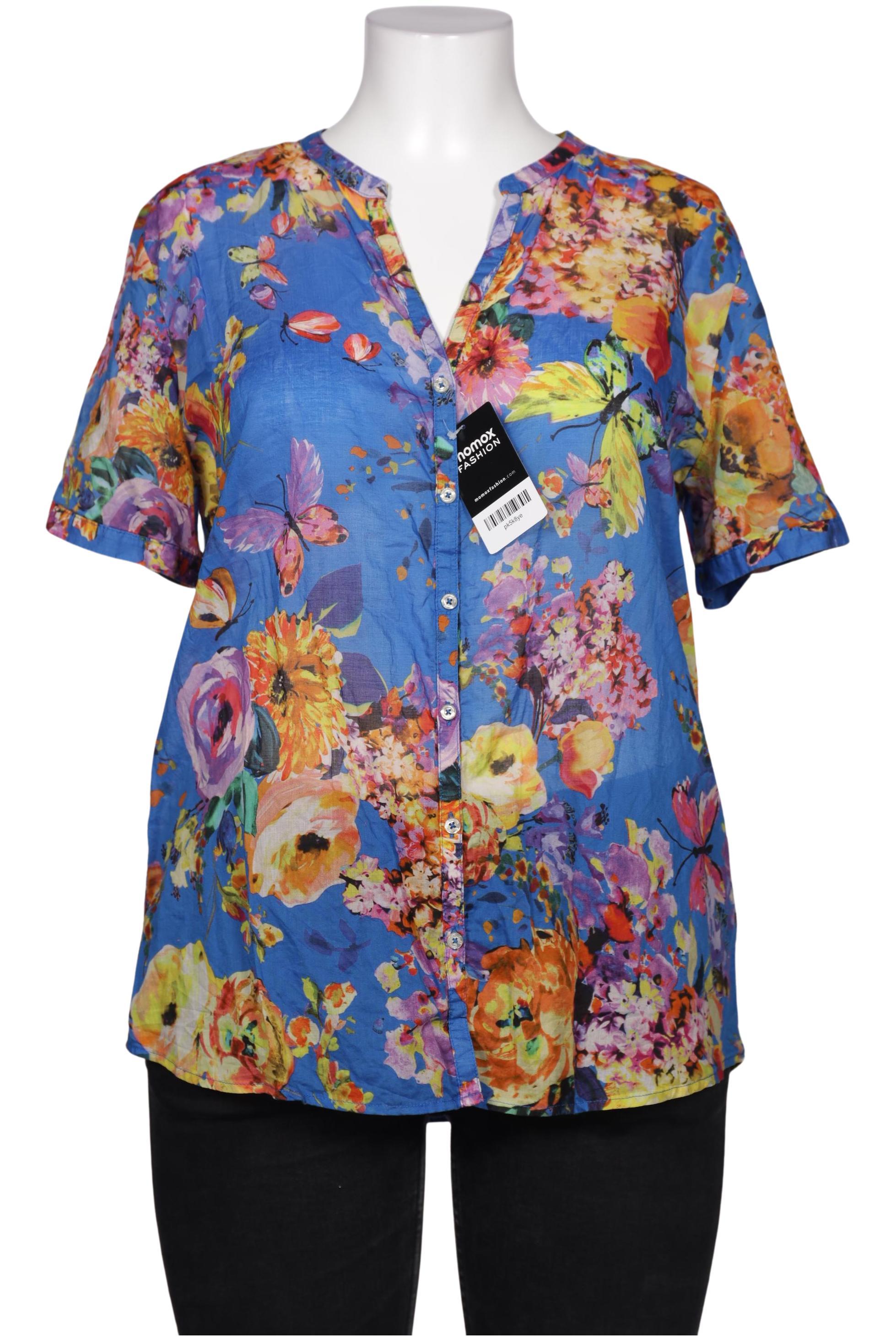 

Emily van den Bergh Damen Bluse, blau, Gr. 46