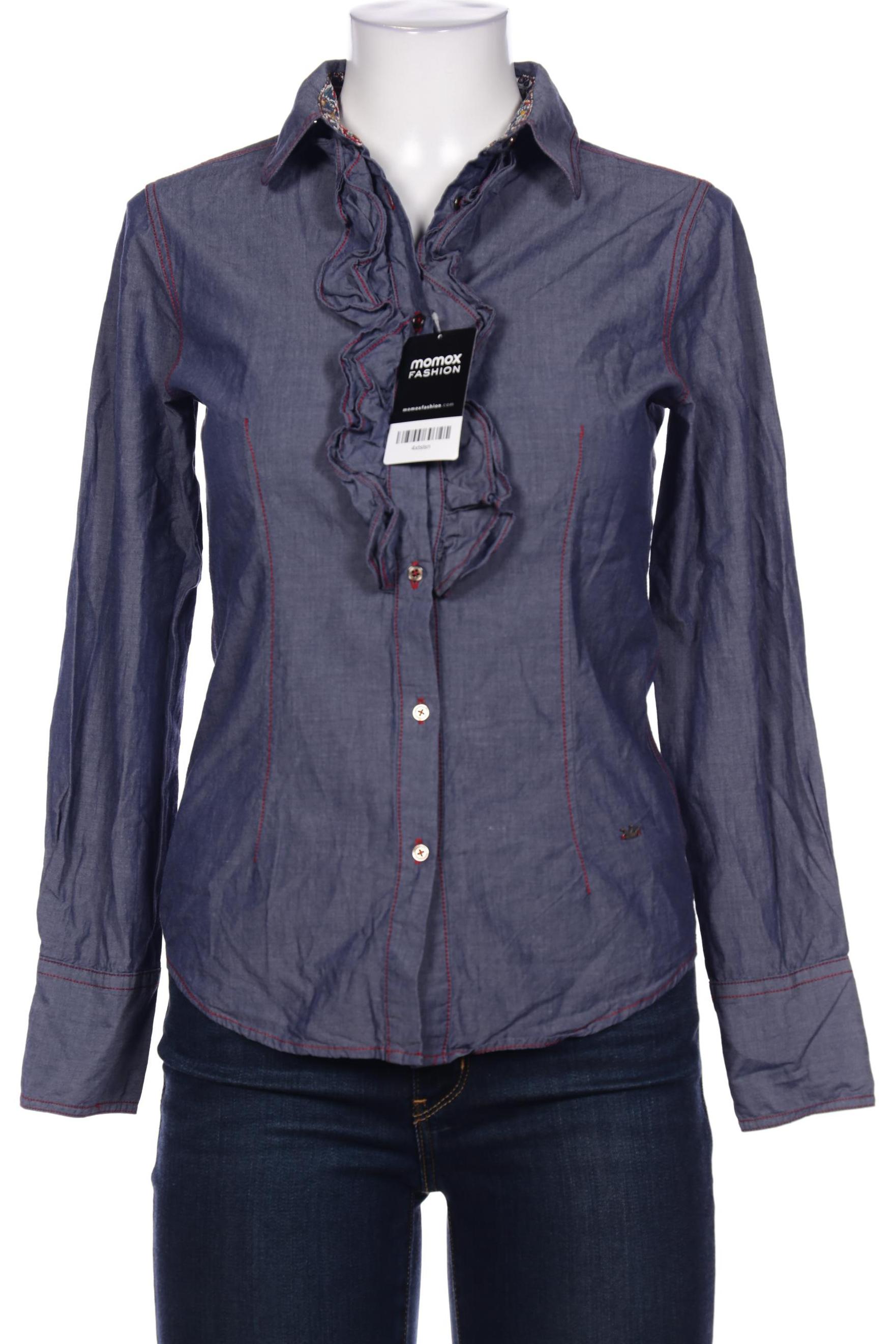 

Emily van den Bergh Damen Bluse, blau, Gr. 38