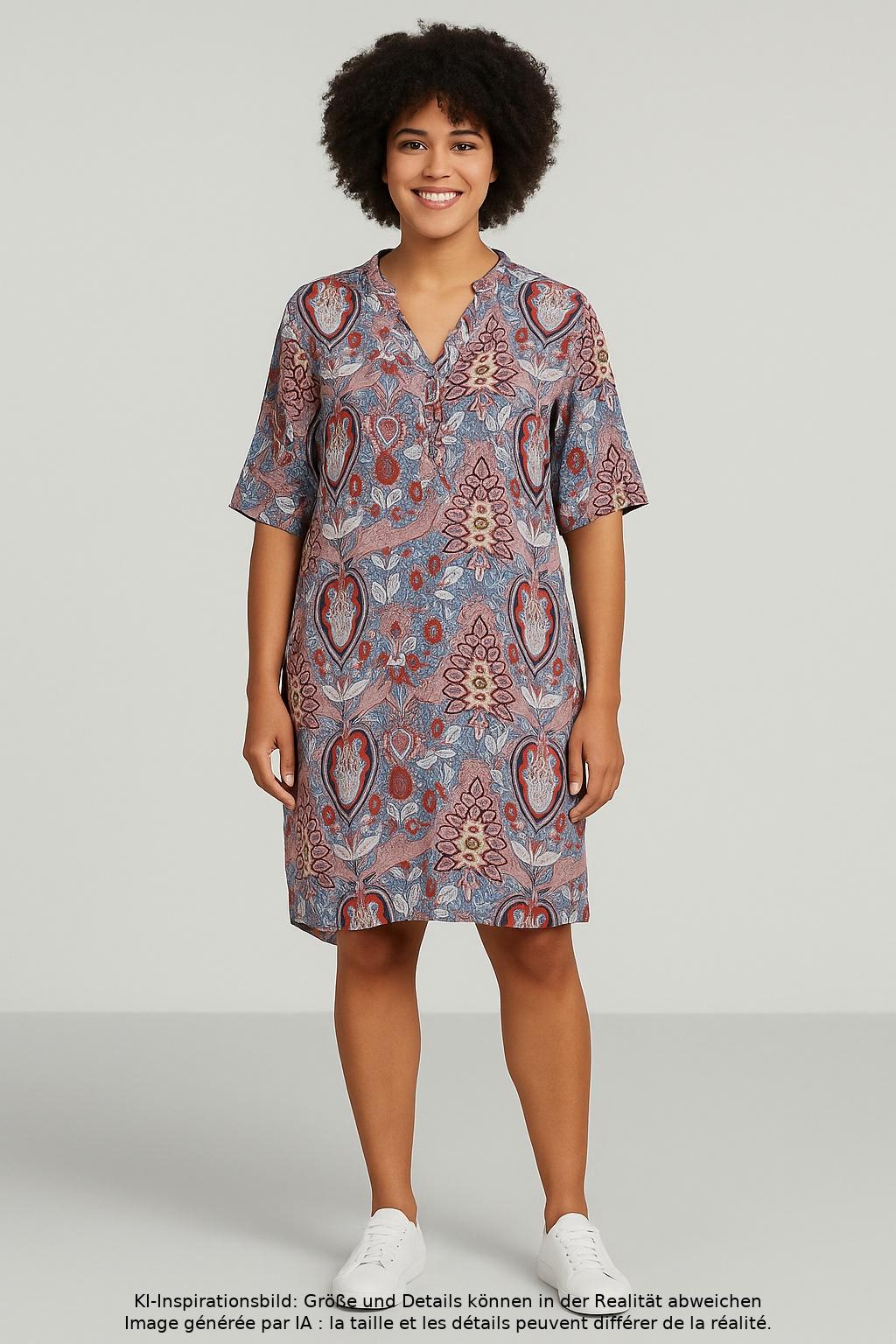 

Emily van den Bergh Damen Kleid, mehrfarbig, Gr. 34