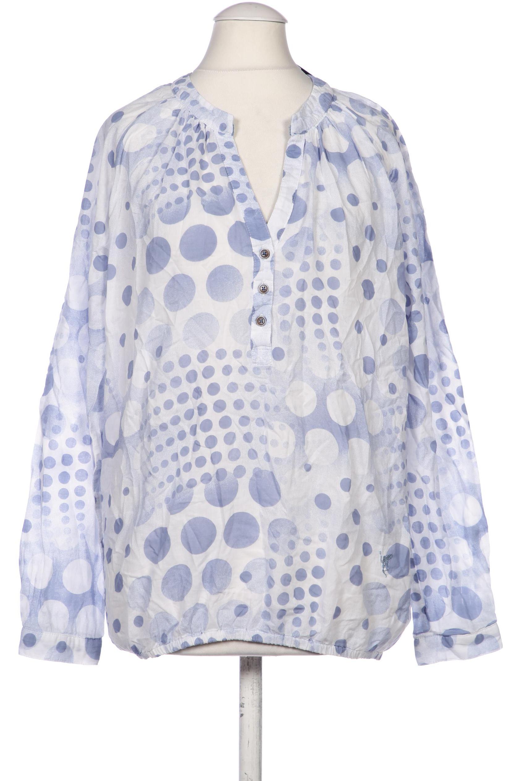

Emily van den Bergh Damen Bluse, blau, Gr. 34