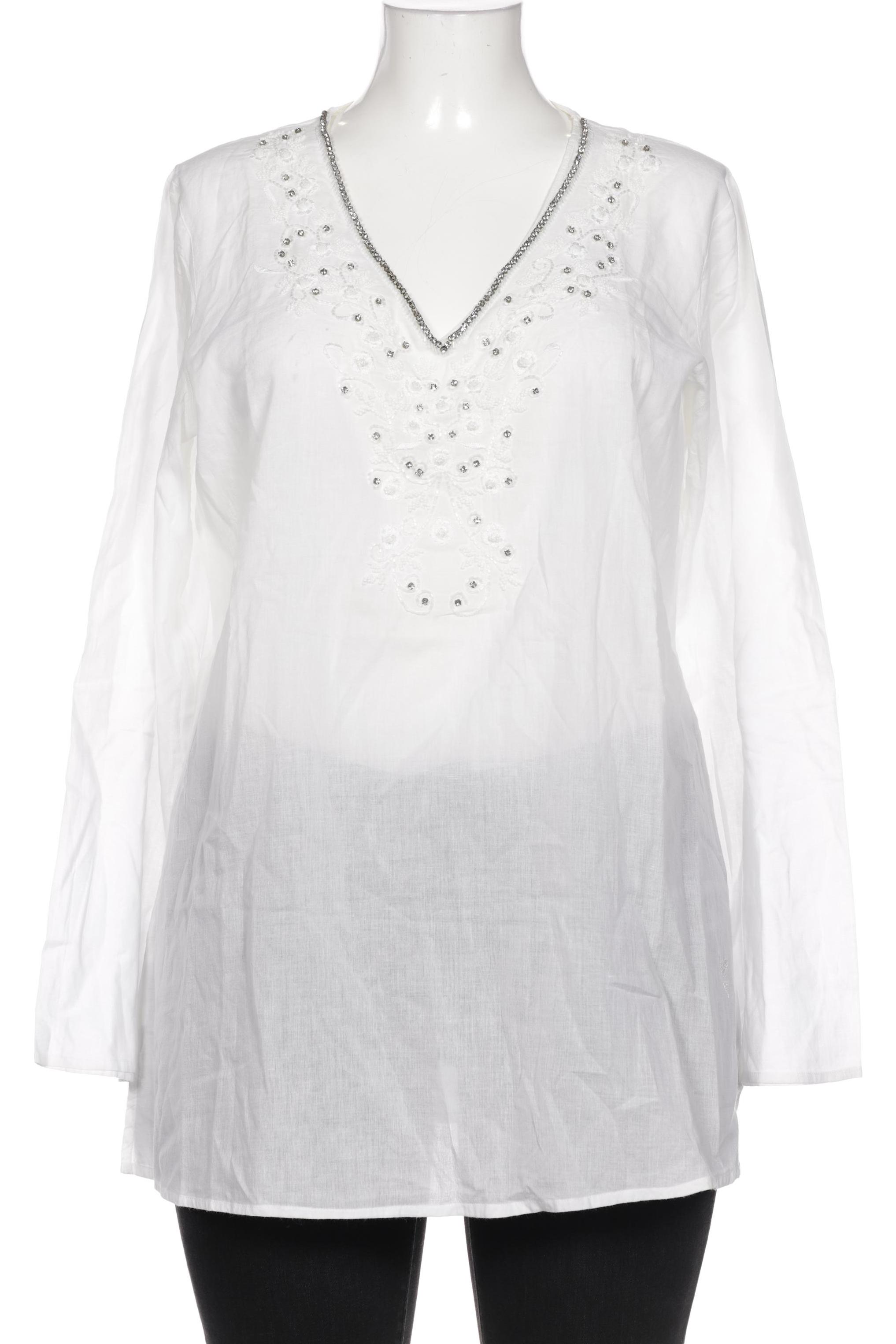 

Emily van den Bergh Damen Bluse, weiß