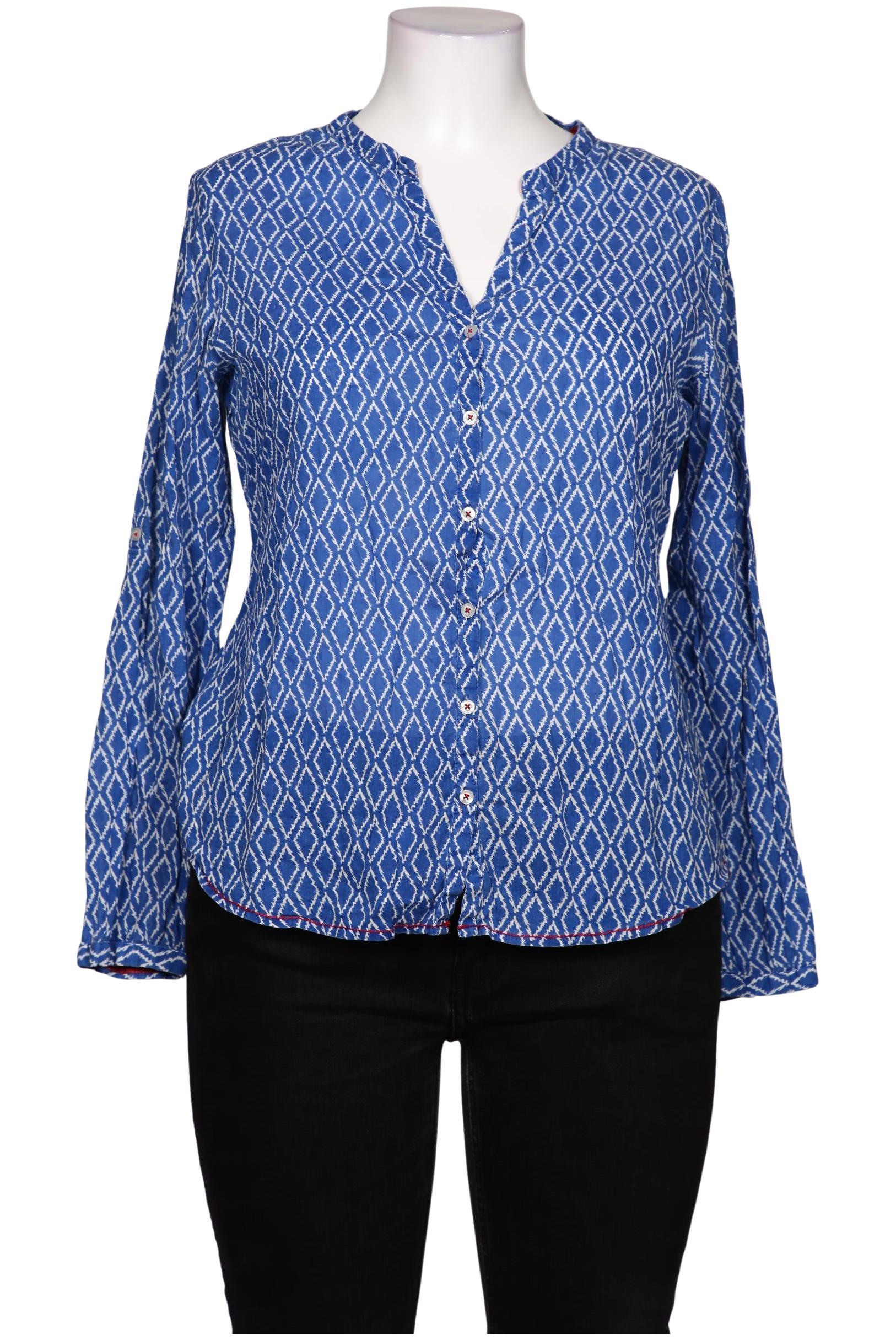 

Emily van den Bergh Damen Bluse, blau, Gr. 42